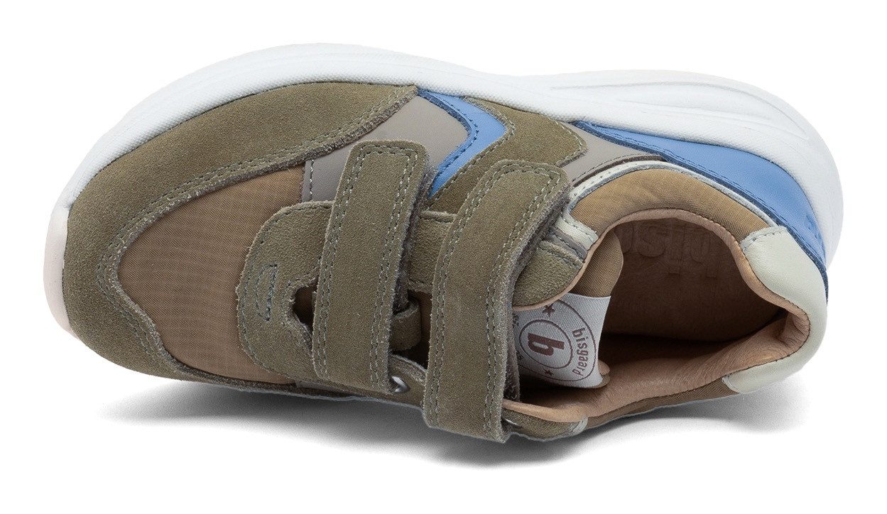 Bisgaard Sneakers Yuki Breedte: normaal , vrijetijdsschoen met leren voering, maat sjabloon te downloaden
