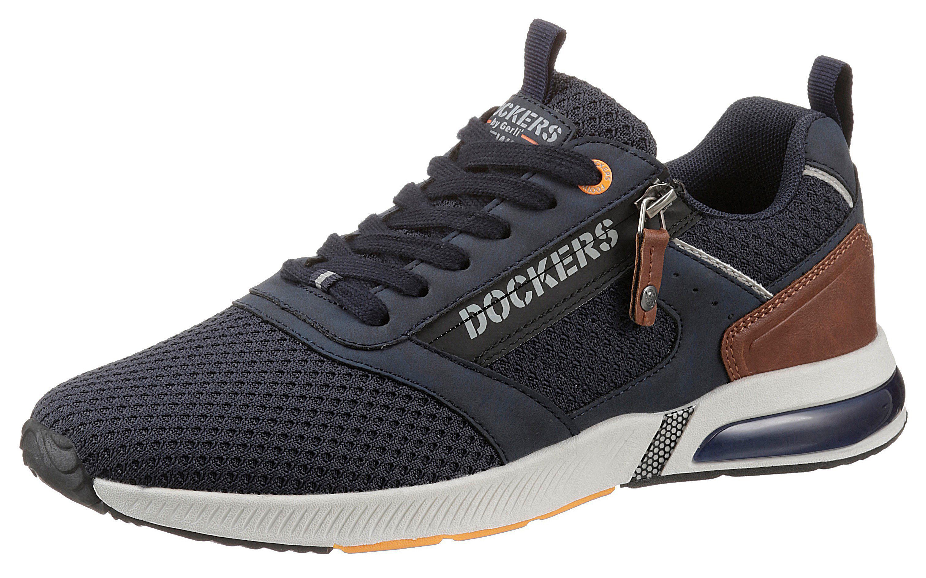 Dockers by Gerli Sneakers vrijetijdsschoen, veterschoen, comfortabele schoenwijdte g (=wijd)