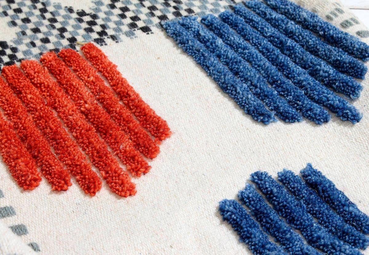 calo-deluxe Vloerkleed Evans 210 Wol met katoen, woonkamer
