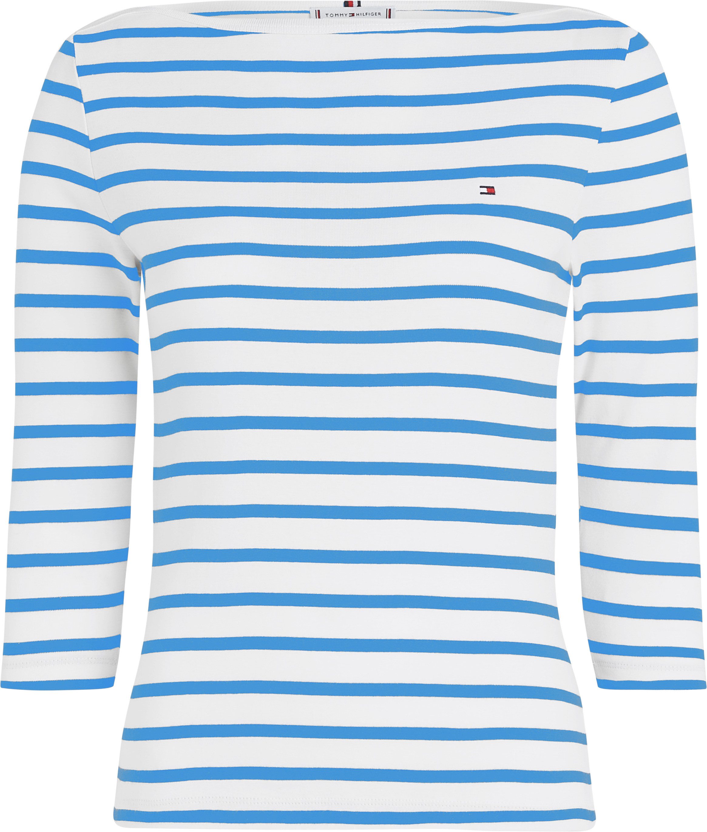 Tommy Hilfiger Shirt met 3/4 mouwen NEW CODY SLIM BOAT-NK 3/4SLV
