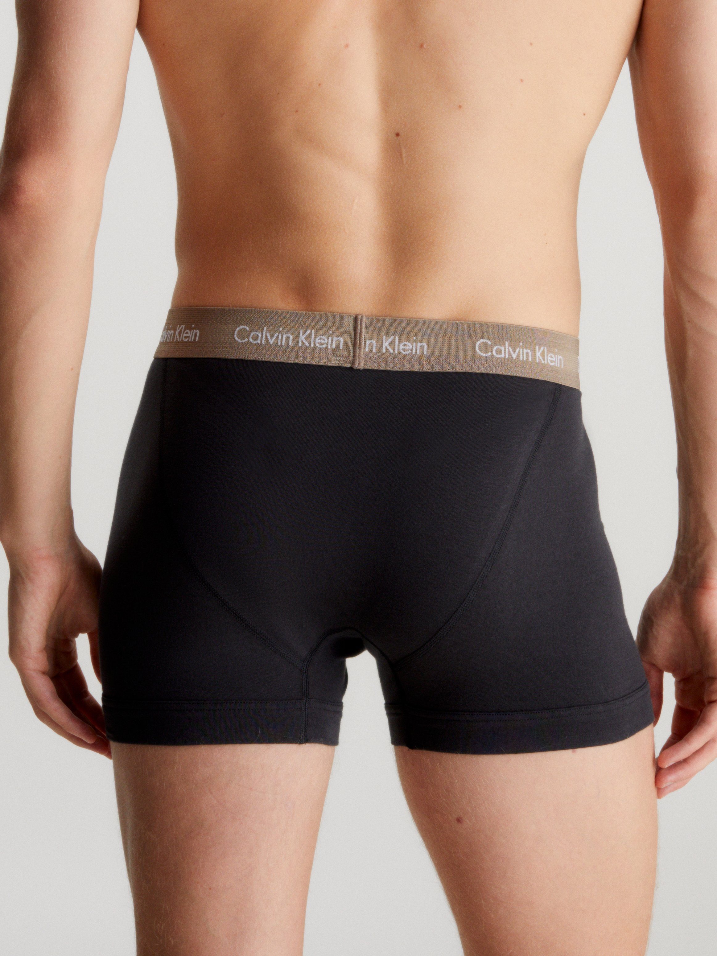 Calvin Klein Trunk 3PK met elastische logo-band (3 stuks)