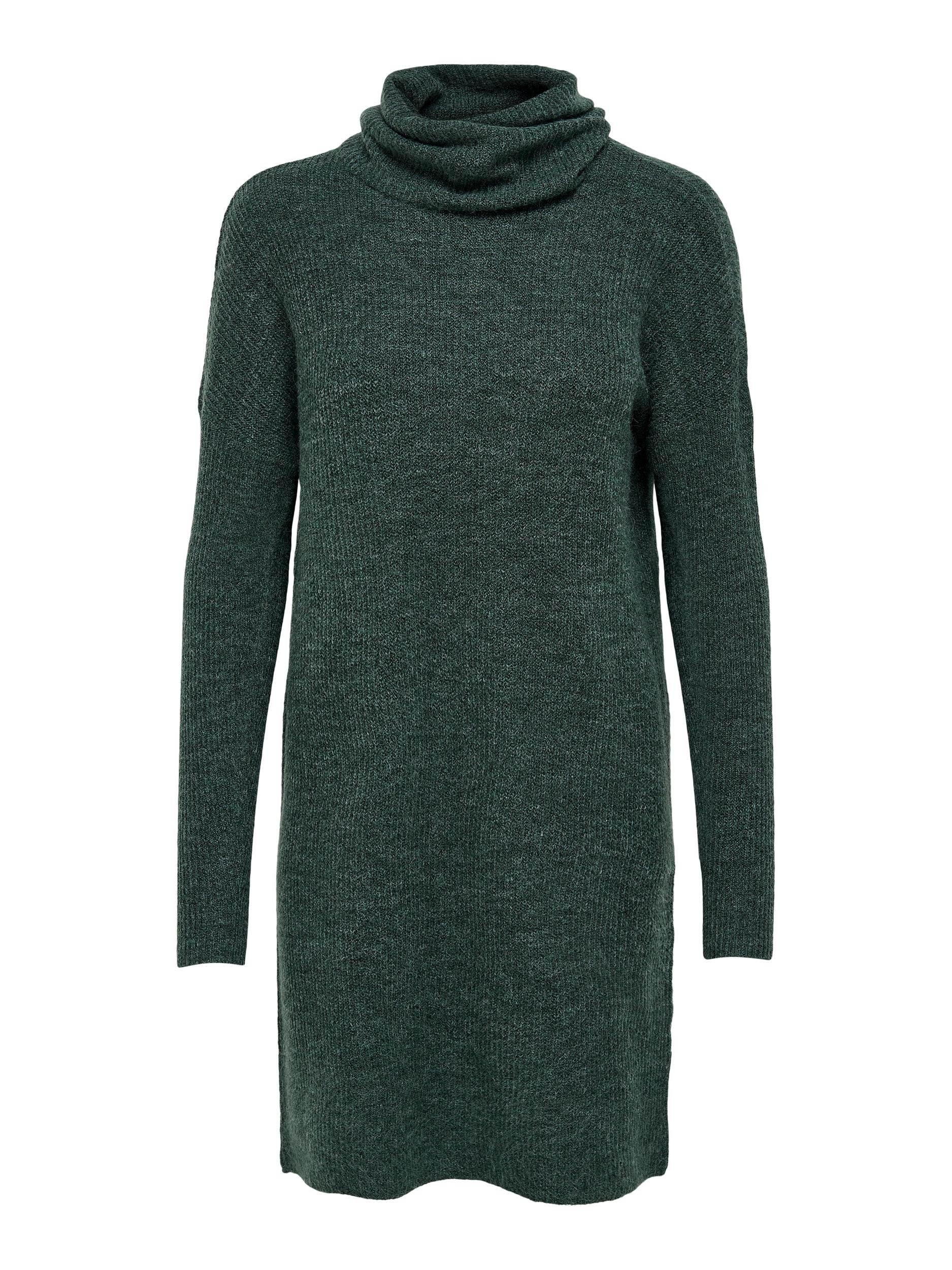 Only Gebreide jurk ONLJANA L/S COWLNCK DRESS WOOL KNT NOOS