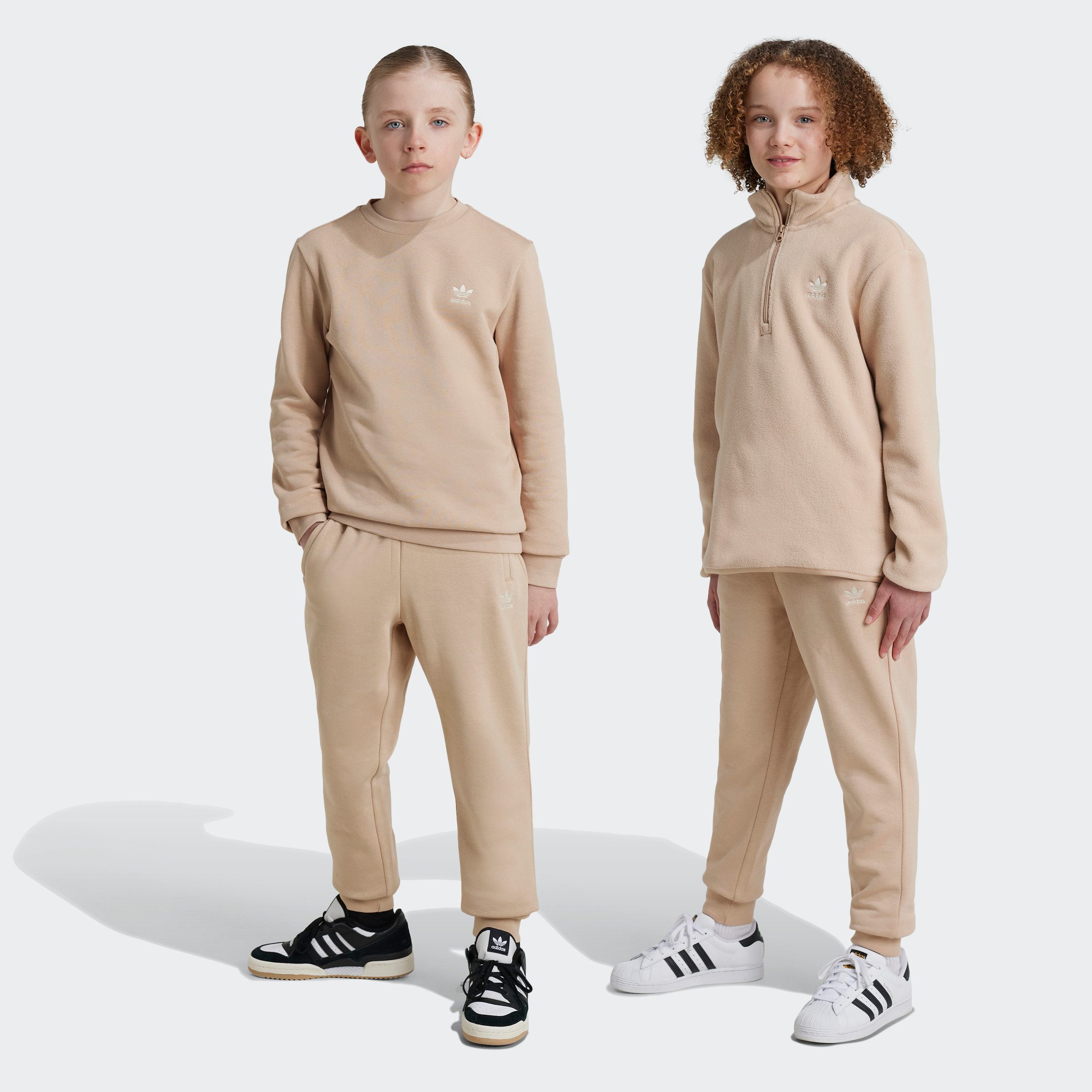 adidas Originals Sportbroek PANTS (1-delig) kinderen trainingsbroeken maat 164 beige