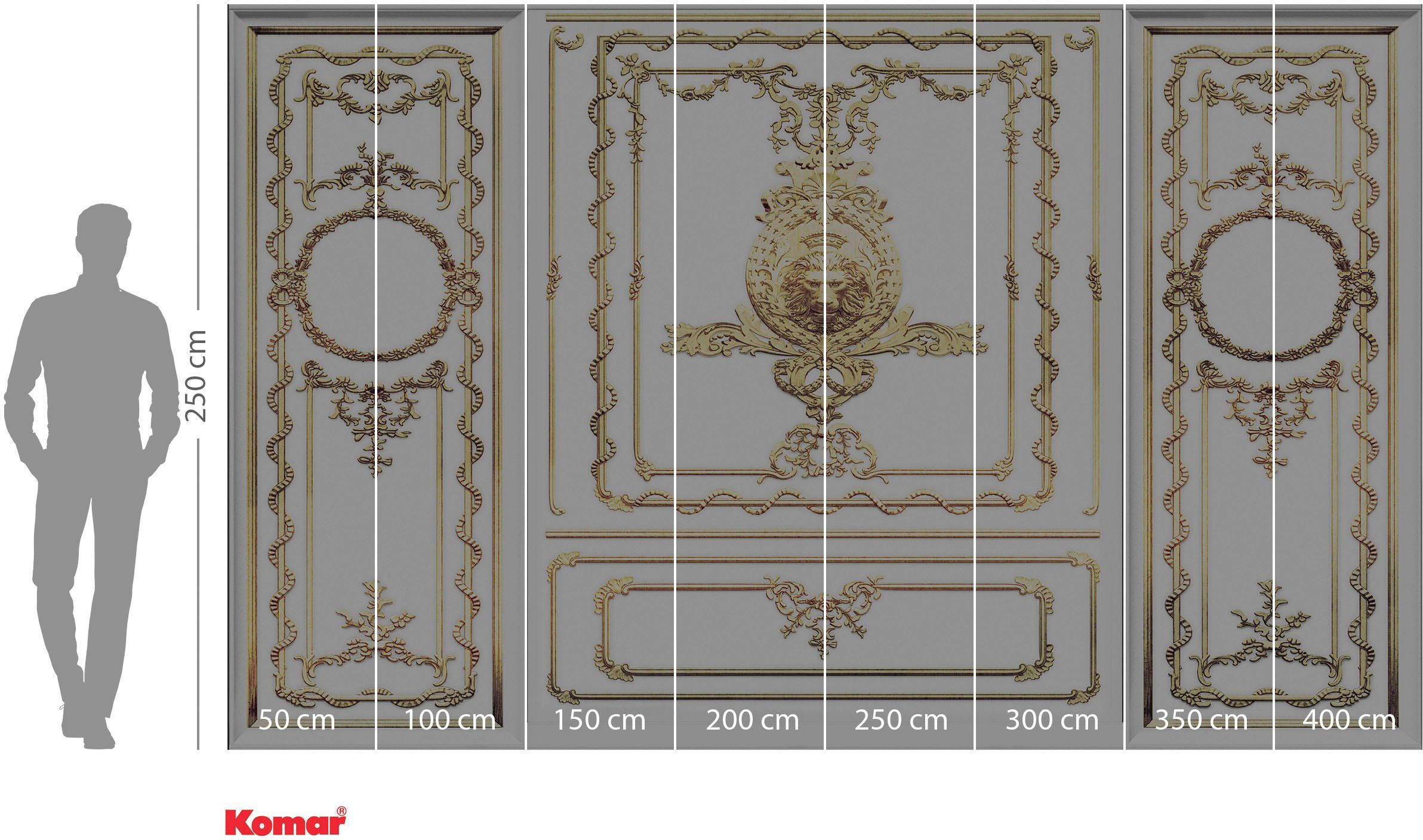 Komar Vliesbehang Digitale print vlies - Roaring Royal - Afmeting 400 x 250 cm (1 stuk)