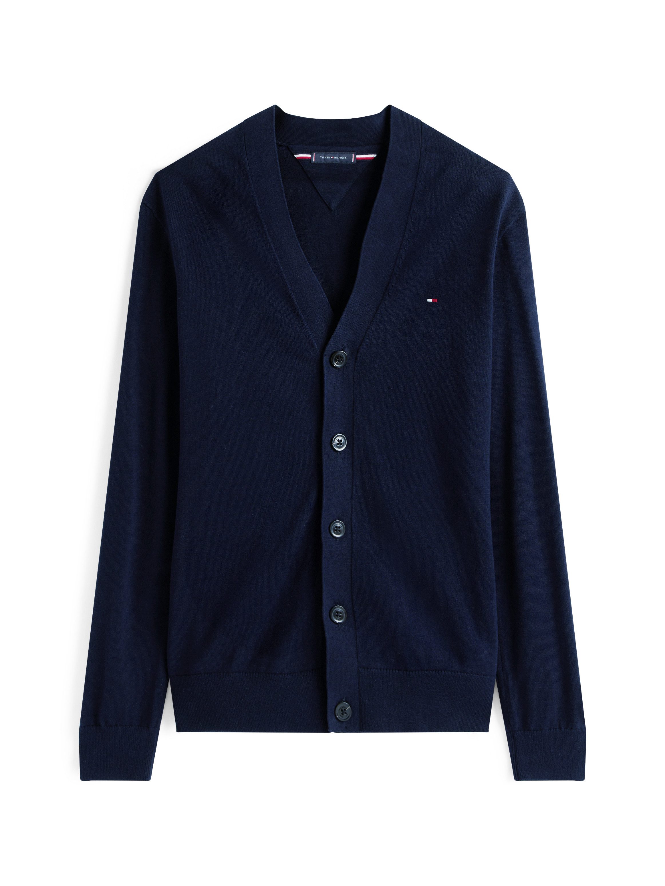 Tommy Hilfiger Vest ESSENTIAL COTTON CARDIGAN