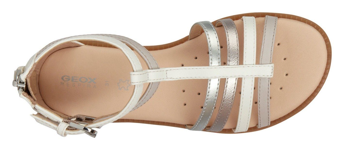 Geox Sandalen J SANDAL KARLY GIRL zomerschoen, sandaal, hielrits, met bandjes