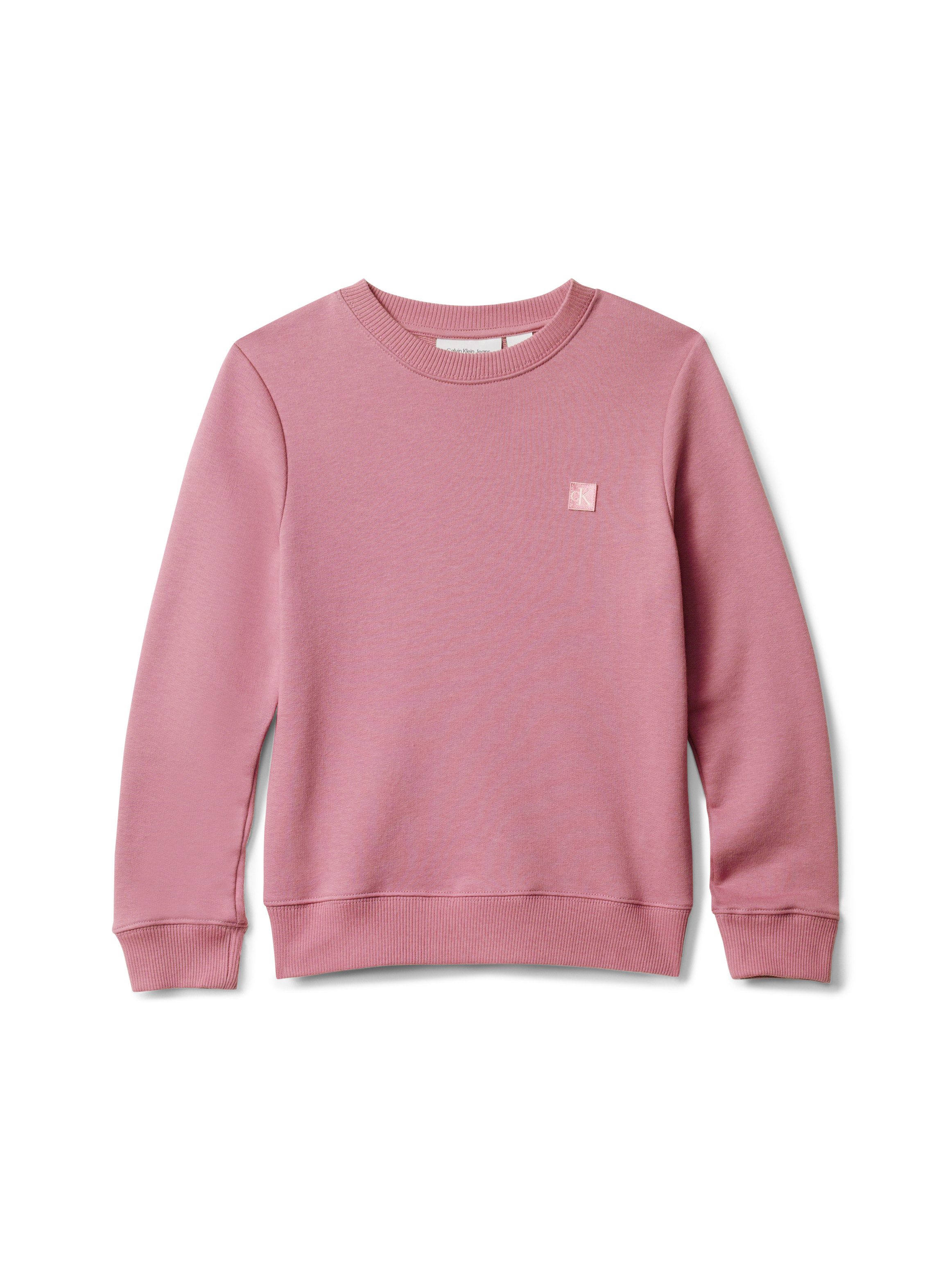 Calvin Klein Sweatshirt MONO MINI BADGE REG CN voor kinderen tot 16 jaar met logo-opdruk