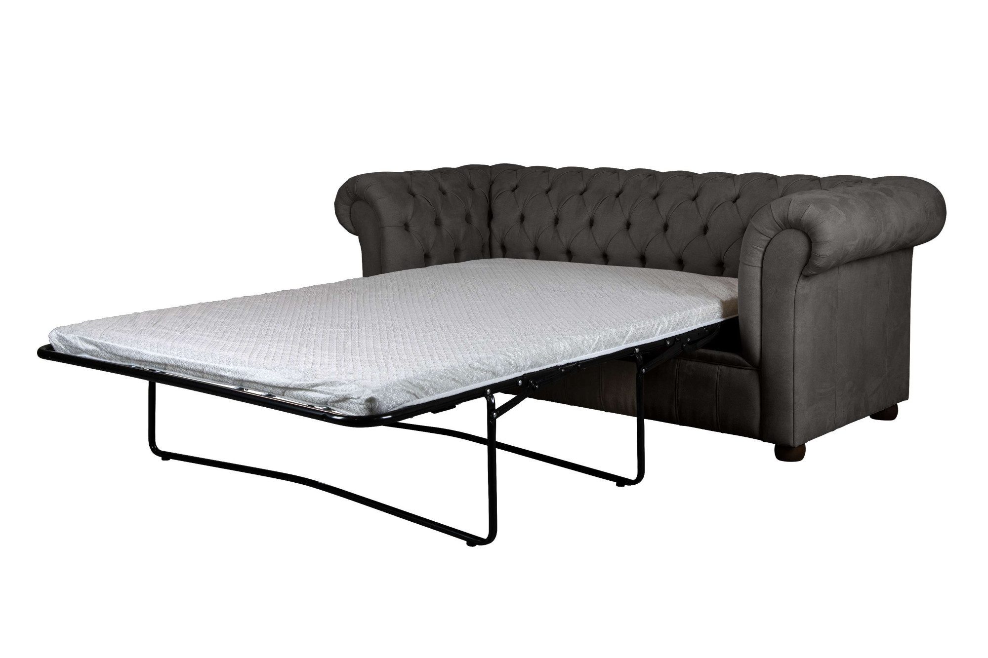 Home affaire 3-zitsbank CHARENTE, optionele slaapbank, Chesterfield-sofa, bedfunctie met edele knoopbevestiging en typische armleuningen, b/d/h 198/89/74 cm