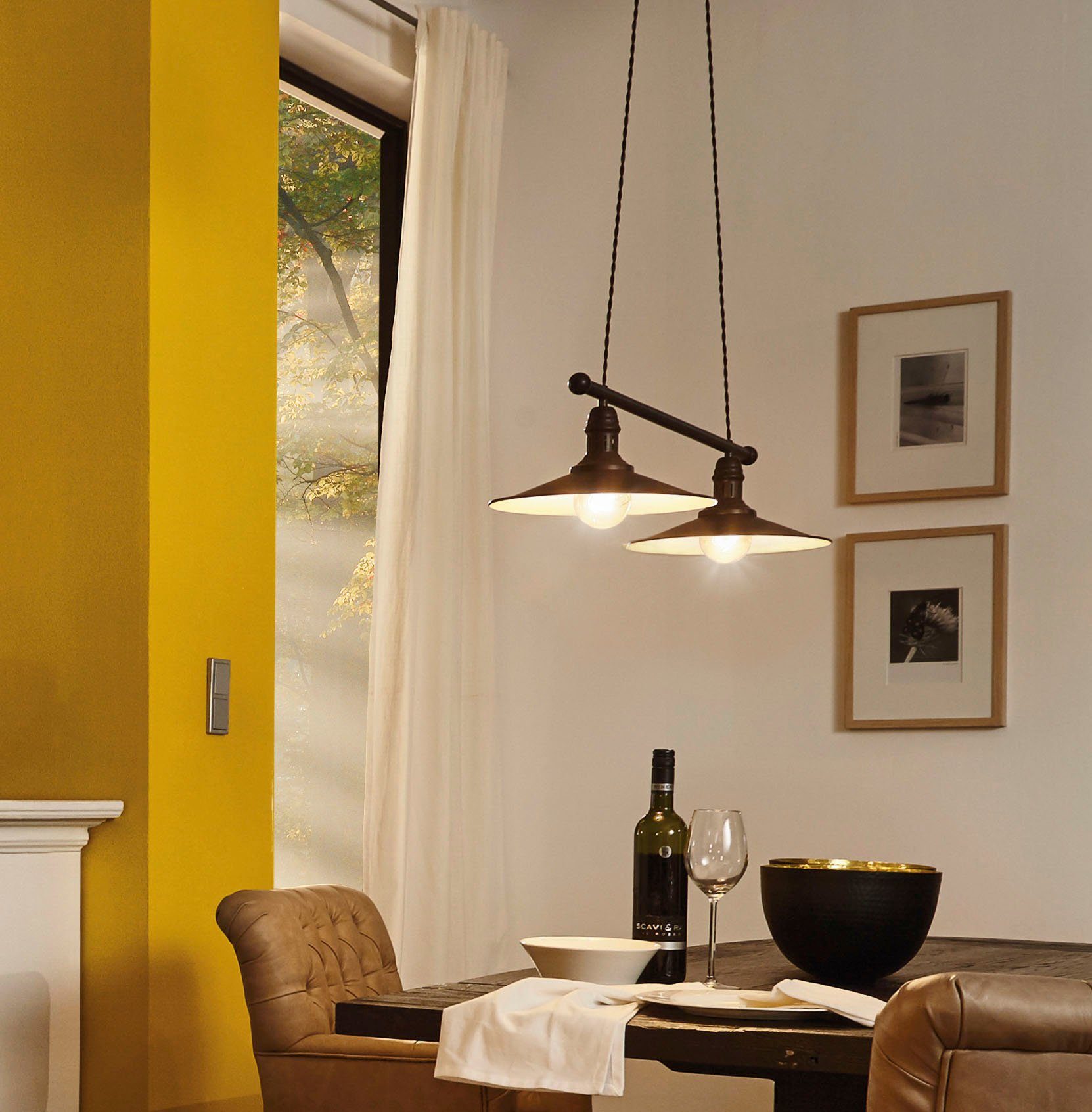 EGLO Hanglamp STOCKBURY Hanglicht, hanglamp