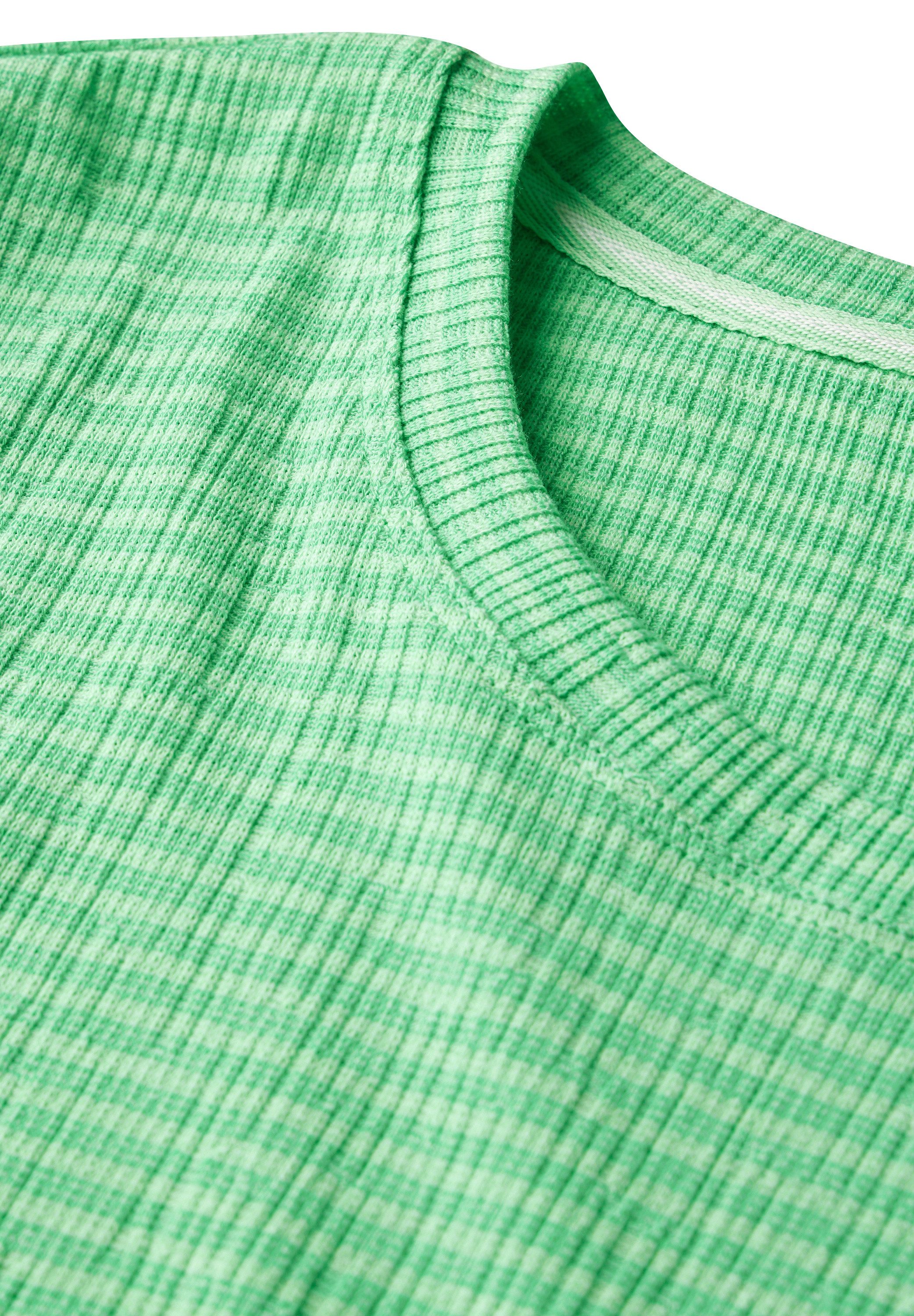 Cecil Shirt met 3/4 mouwen met streepmotief
