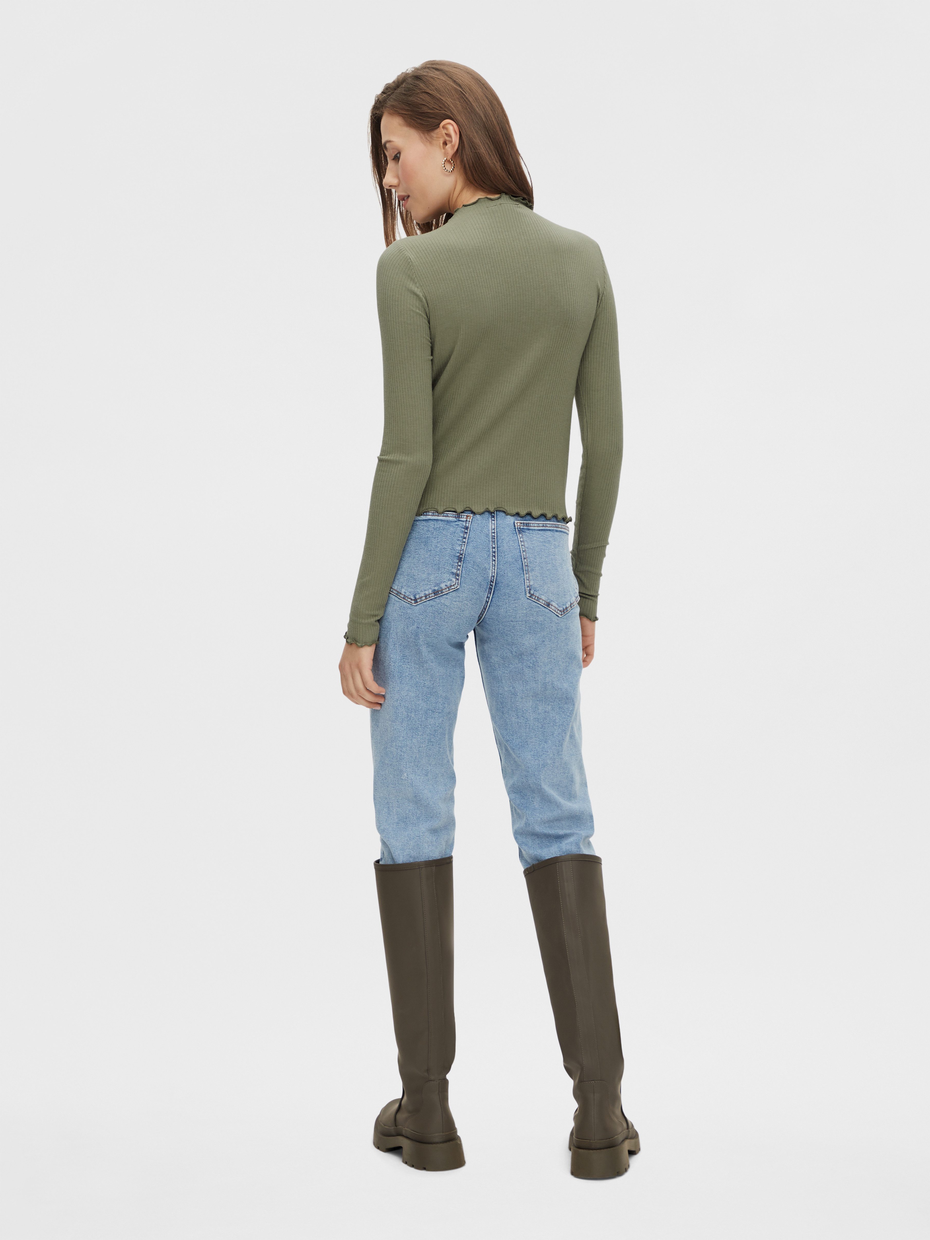 pieces Shirt met lange mouwen PCNICCA LS TOP NOOS