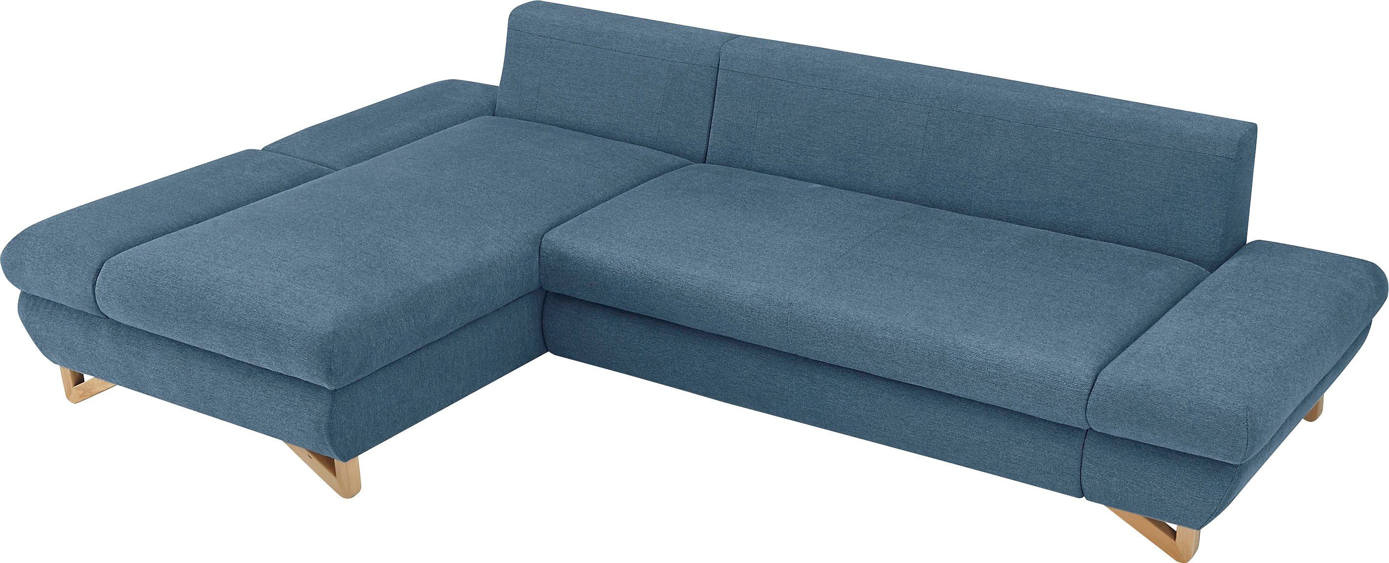 INOSIGN Slaapbank City/Giron comfortabele slaapbank (ligoppervlak 245 x 138 cm) en bedlade