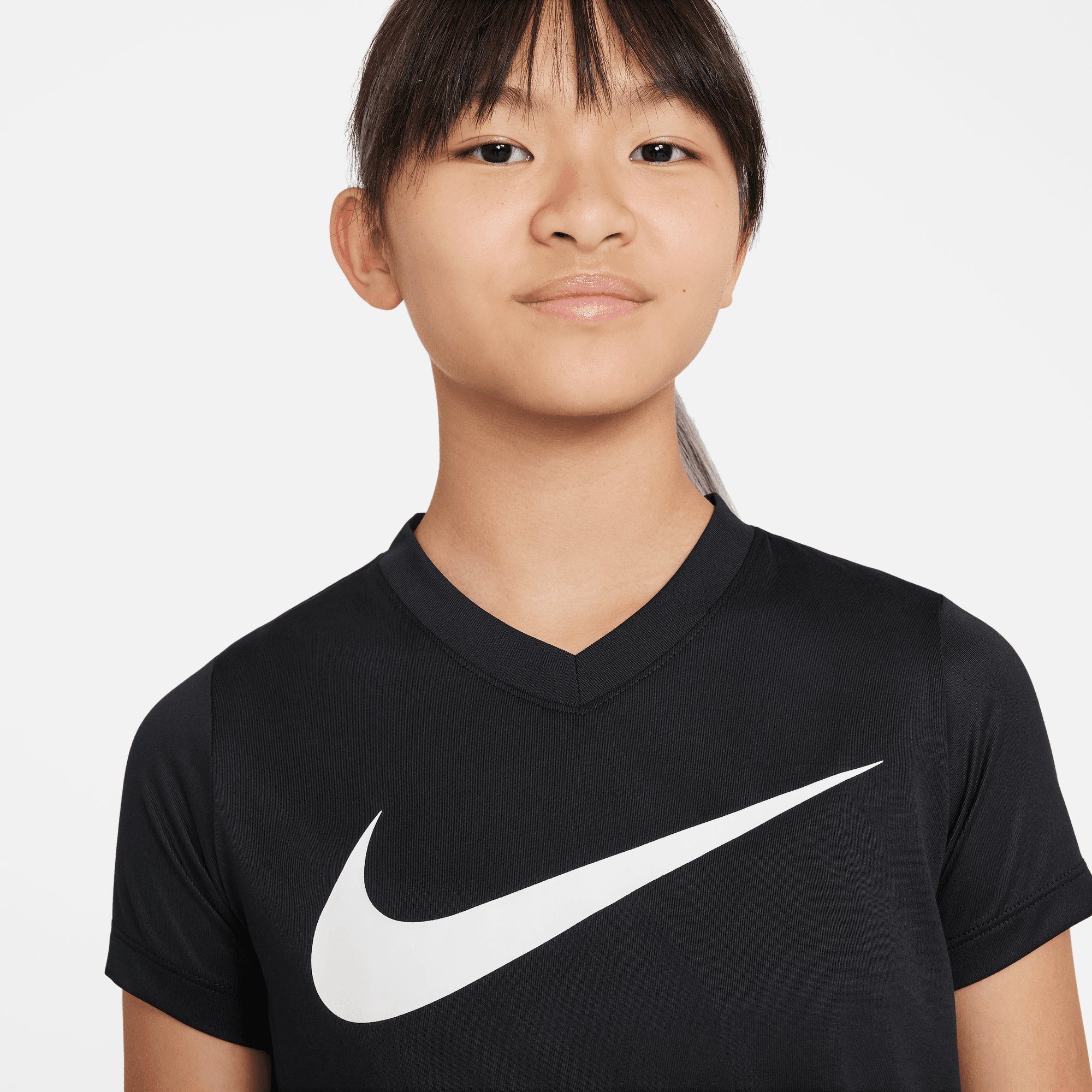 Nike Trainingsshirt DRI-FIT LEGEND BIG KIDS' (GIRLS') V-NECK TRAINING T-SHIRT