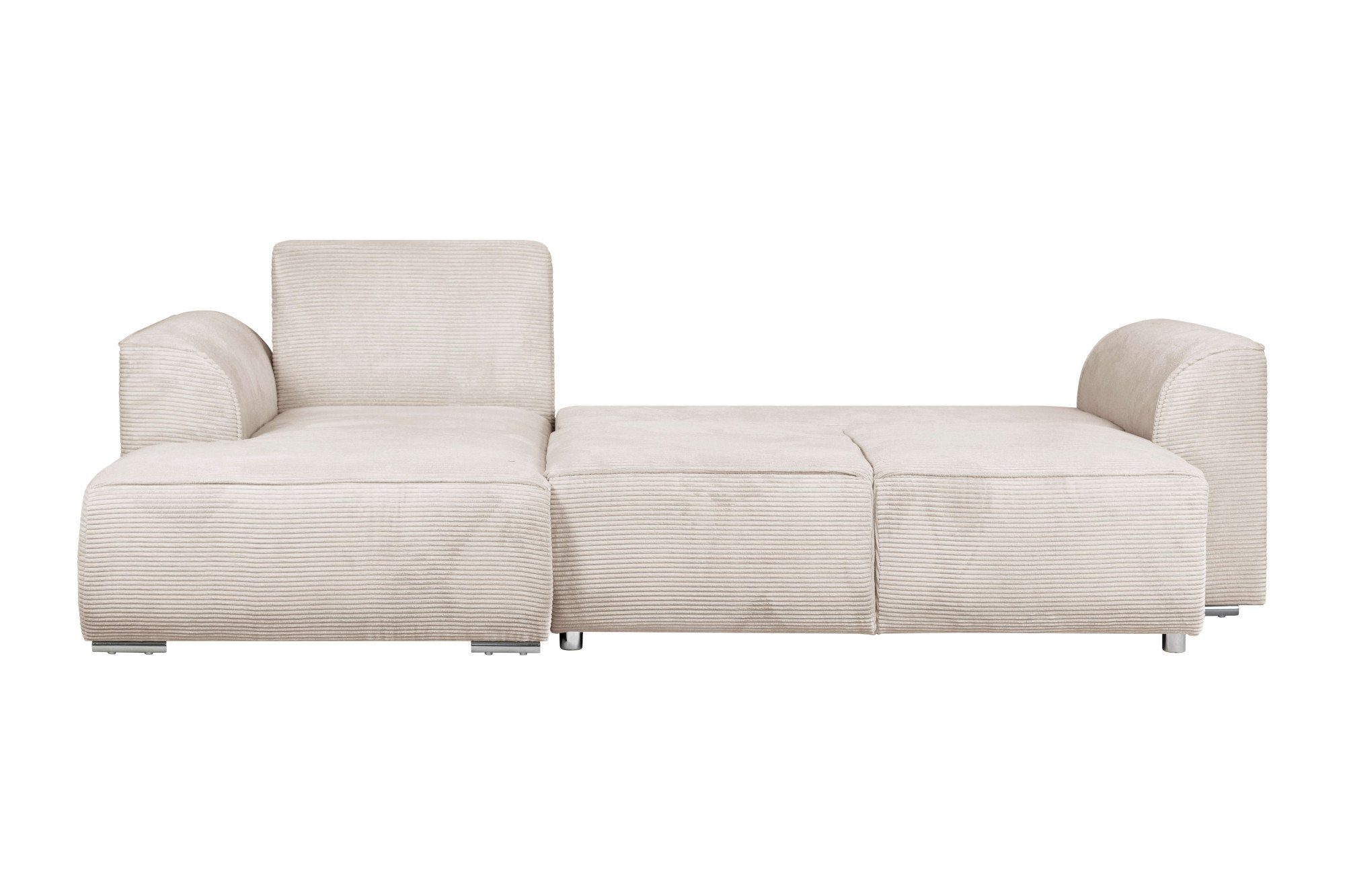 INOSIGN Hoekbank BEATRICE optionele slaapbank met bedlade, B/D/H: 265/170/86 cm