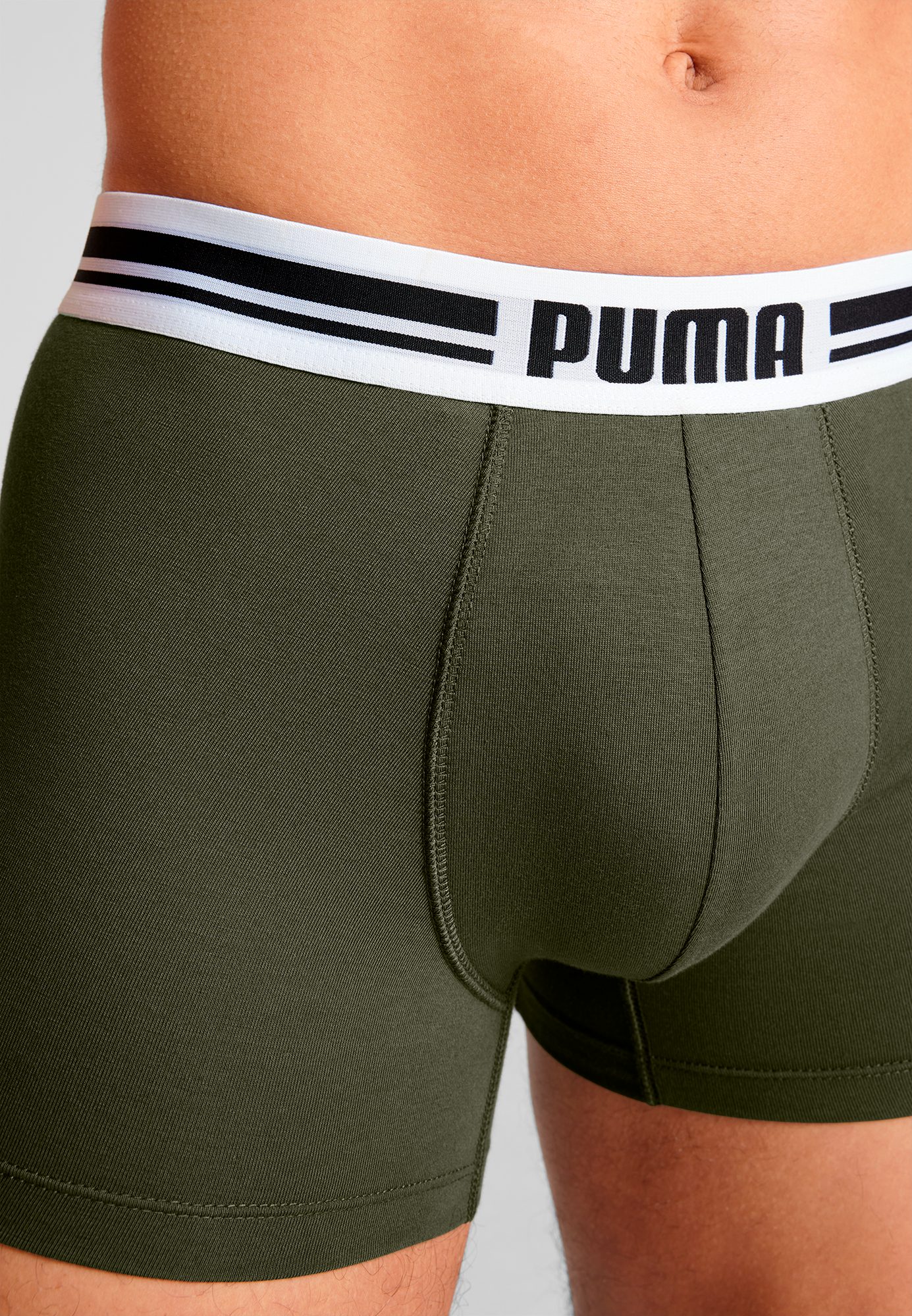 PUMA Boxershort PUMA MEN EVERYDAY PLACED LOGO BOXERS 2P (Set van 2)