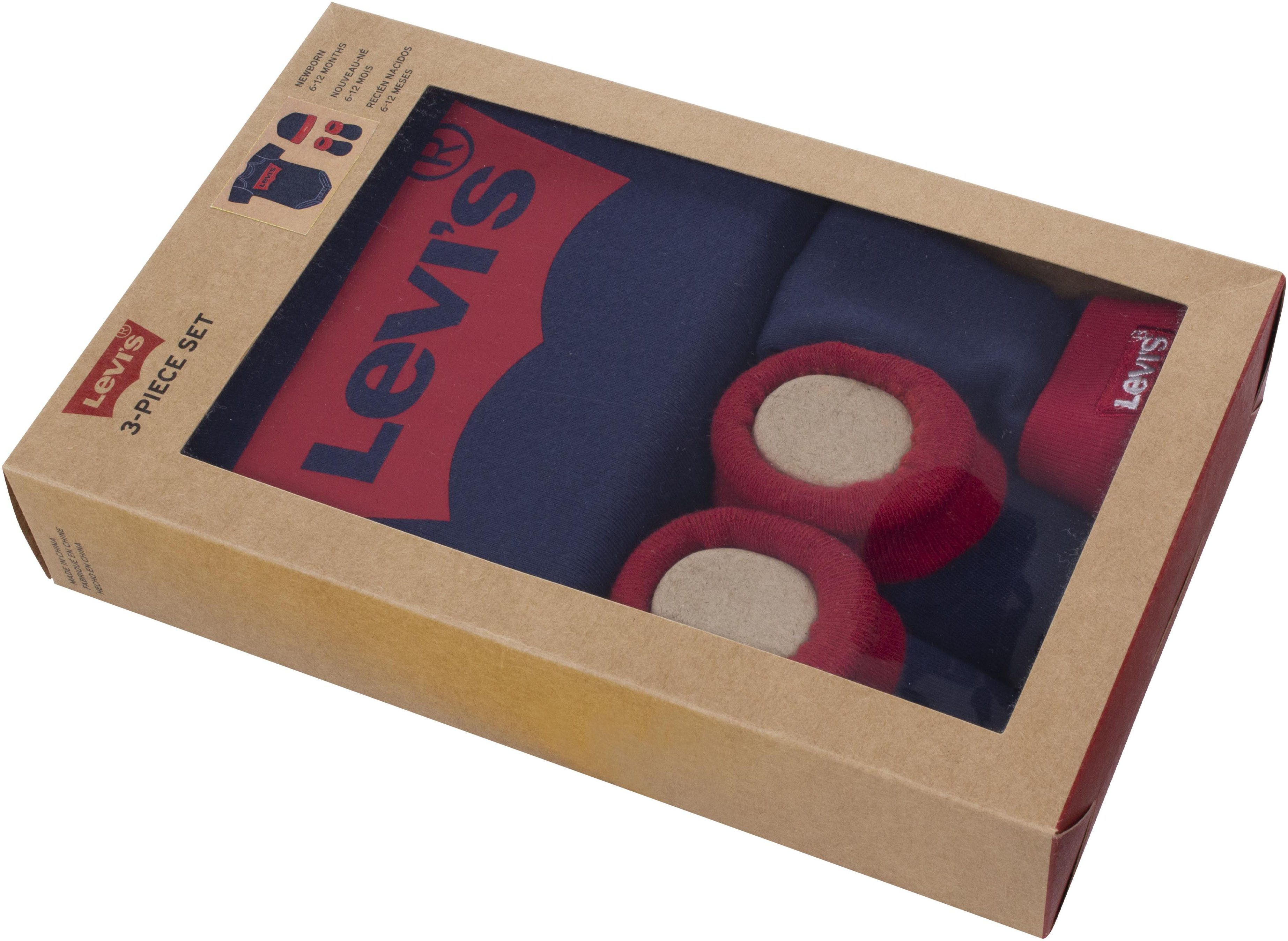 Levi's Kidswear Body Newborn-cadeauset (set, 3-delig)