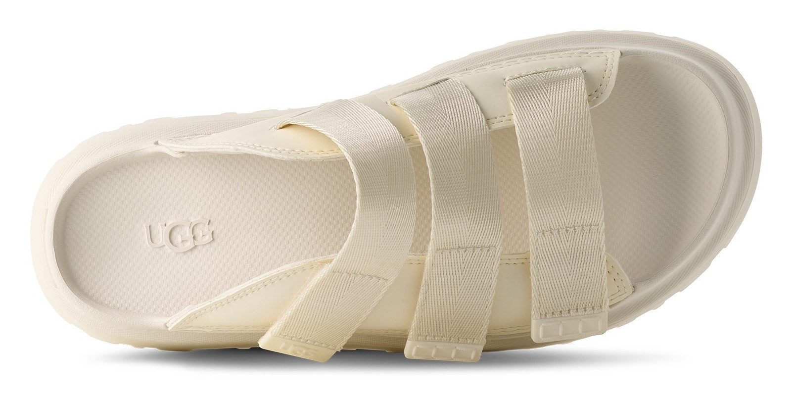 UGG Slippers GOLDENGLOW SLIDE , plateauschoen, sandaal, flats met voetbed