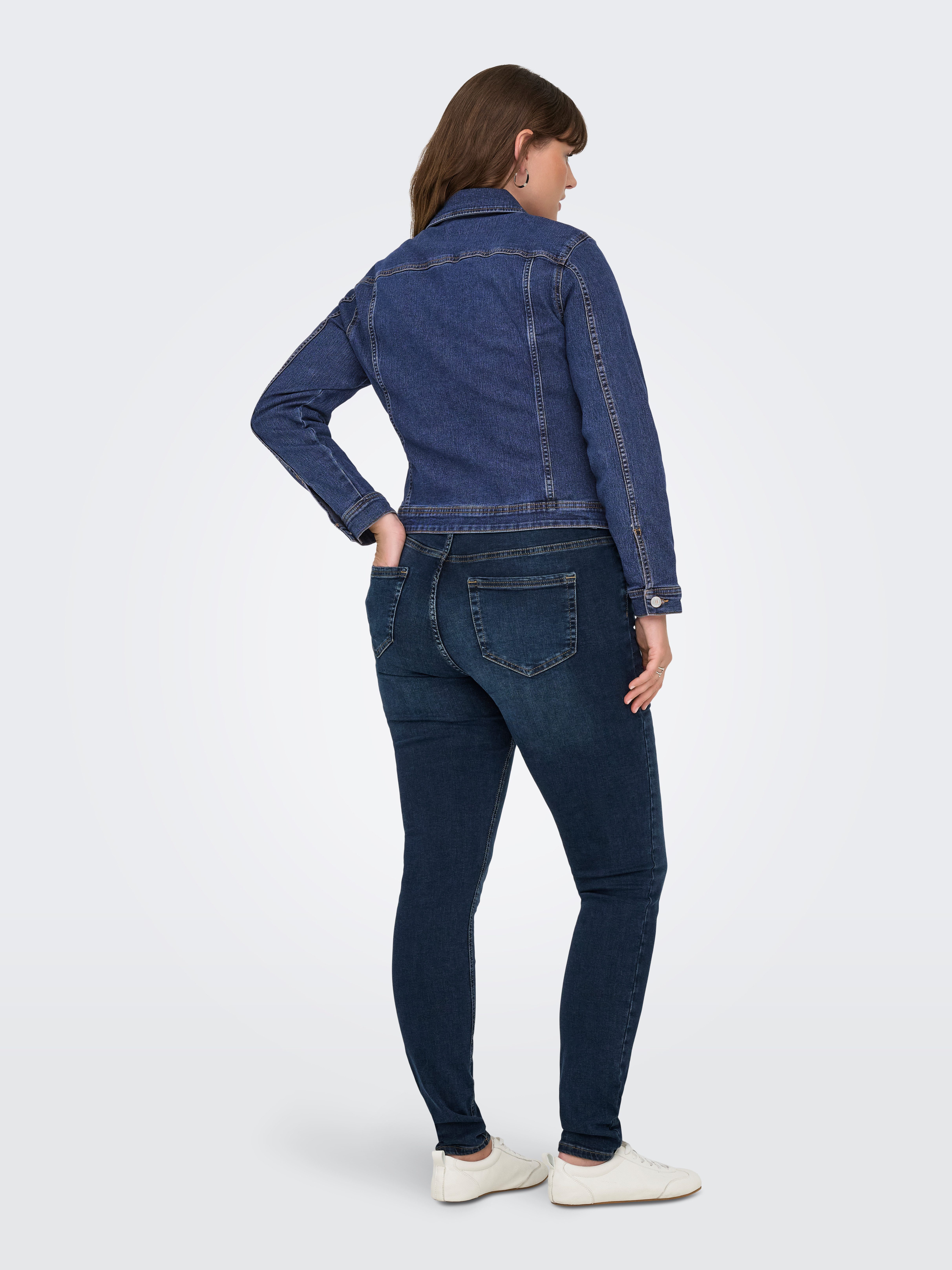 ONLY CARMAKOMA Jeansjack CARWESPA LS DBD JACKET DNM