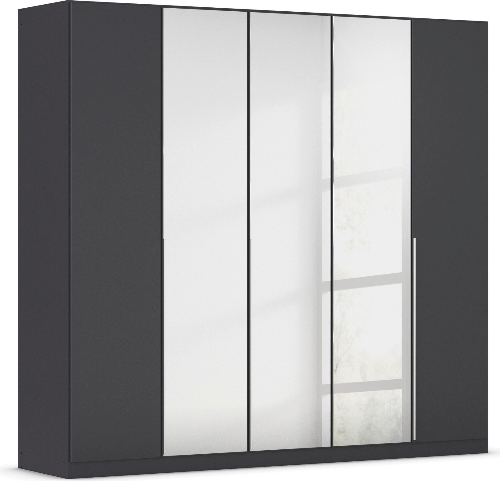 rauch Draaideurkast Kledingkast kast garderobe AGORDO met decor- of hoogglansfront doordachte binnenuitrusting, in 6 breedtes en 2 hoogtes made in