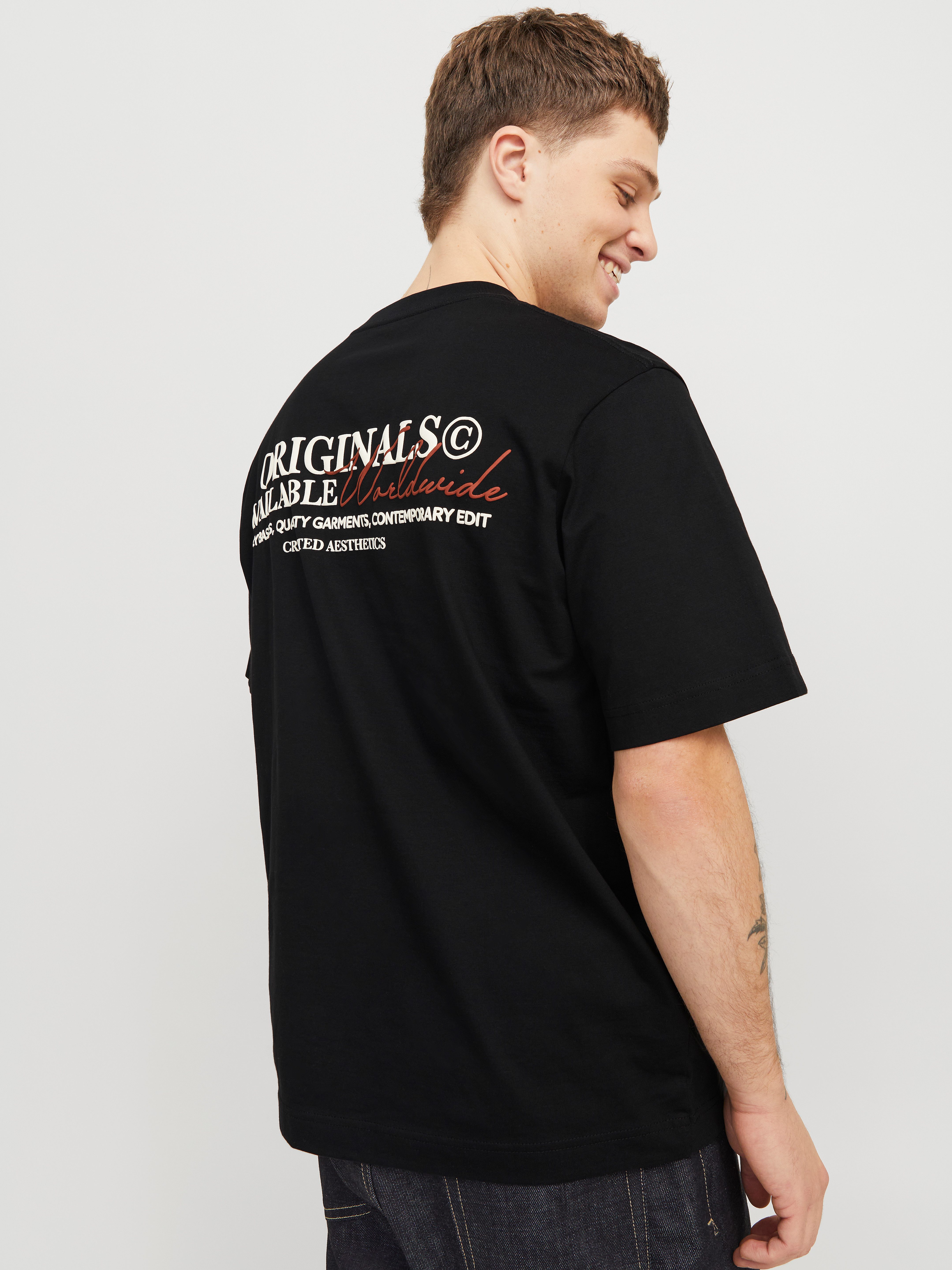 Jack & Jones T-shirt JORISLINGTON TYPE TEE SS CREW NECK SN