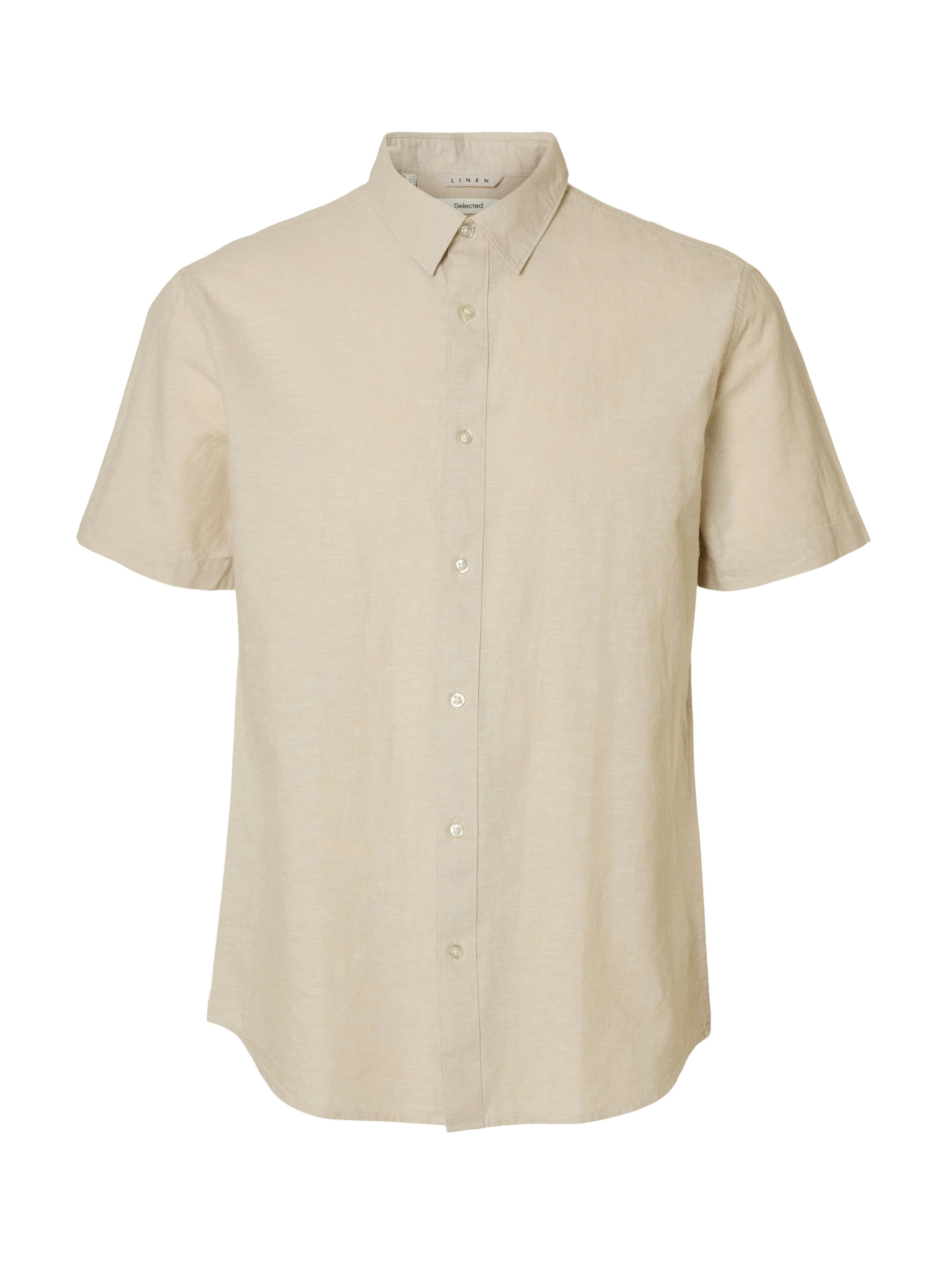 SELECTED HOMME Overhemd met korte mouwen SLHREG-SUN SHIRT SS NOOS