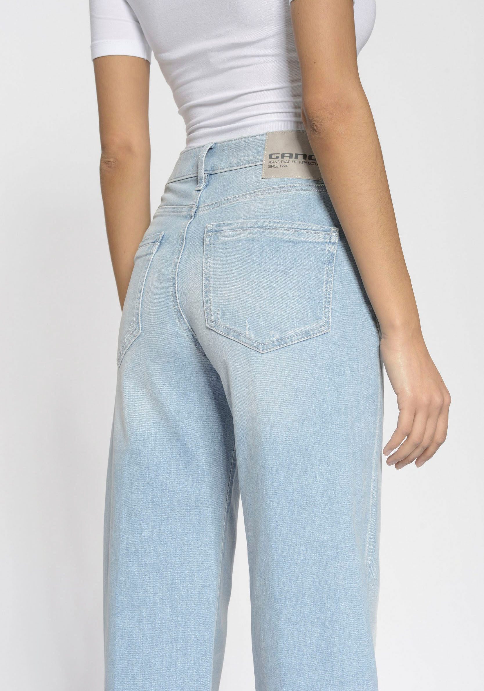 GANG Wijde jeans 94Jul Comfort Straight Fit