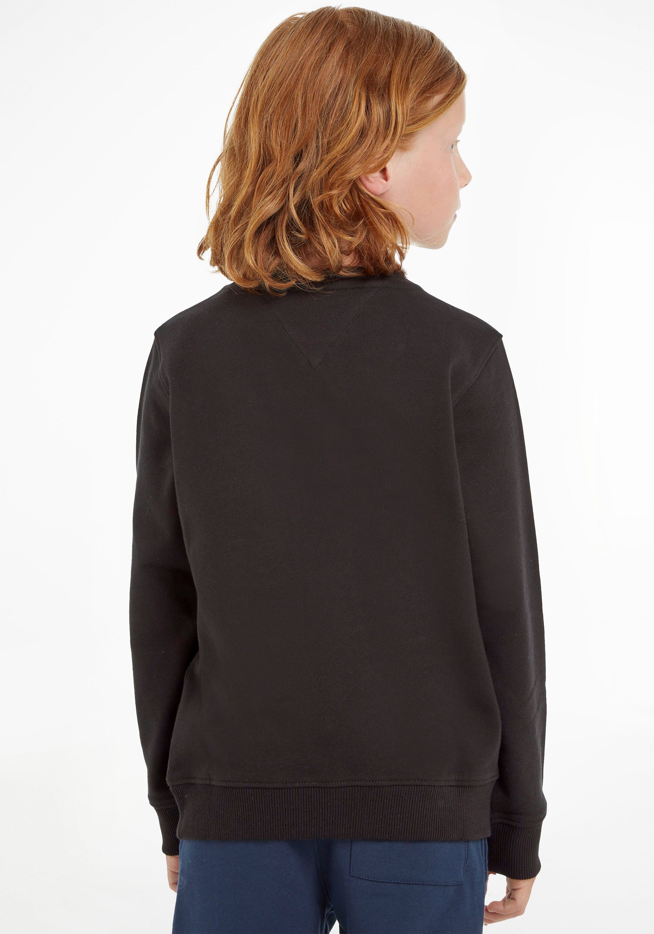 Tommy Hilfiger Sweatshirt ESSENTIAL SWEATSHIRT Kinderen Kids Junior MiniMe, voor jongens en meisjes