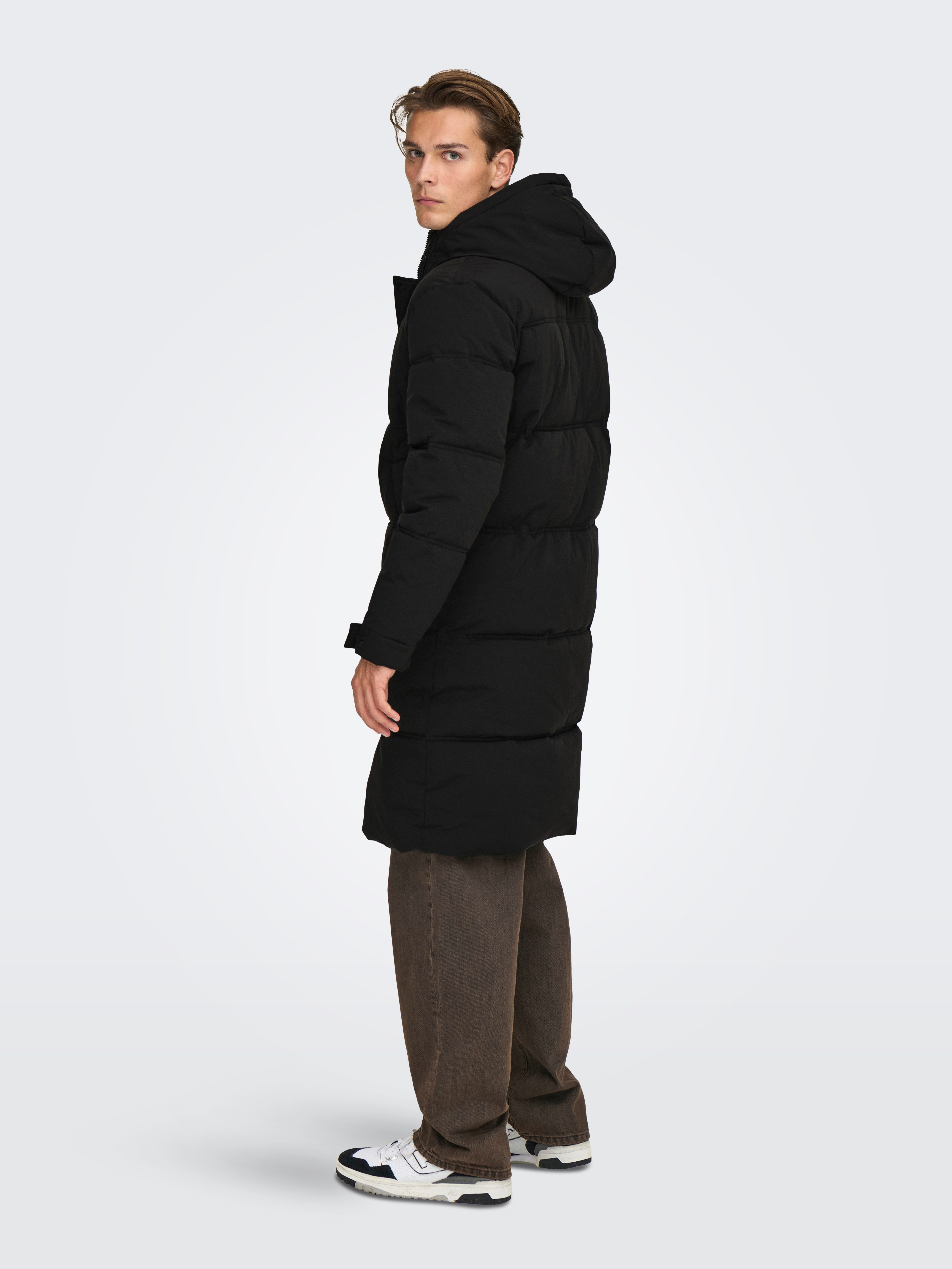 ONLY & SONS Gewatteerde jas ONSSEUL LONG PUFFER OTW