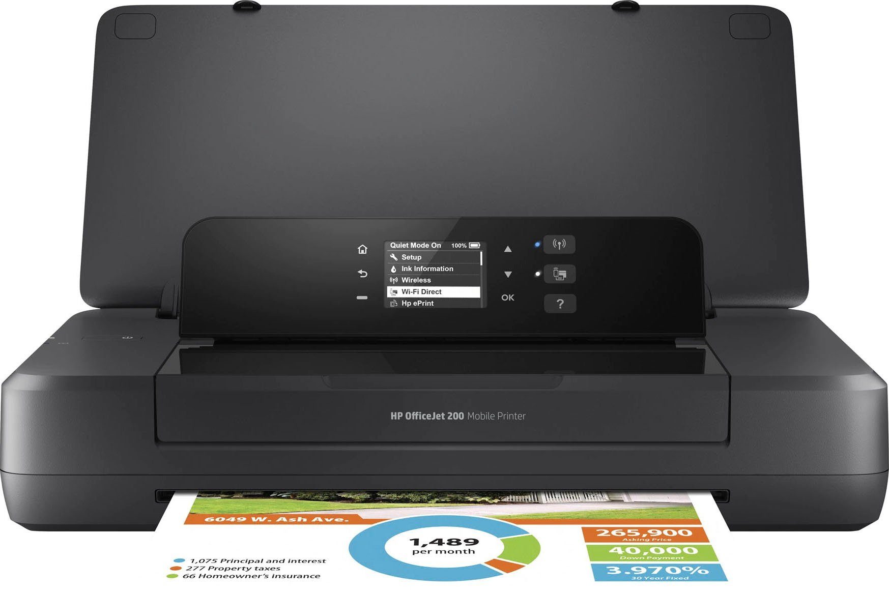 HP Mobiele printer OfficeJet 200 mobiele printer