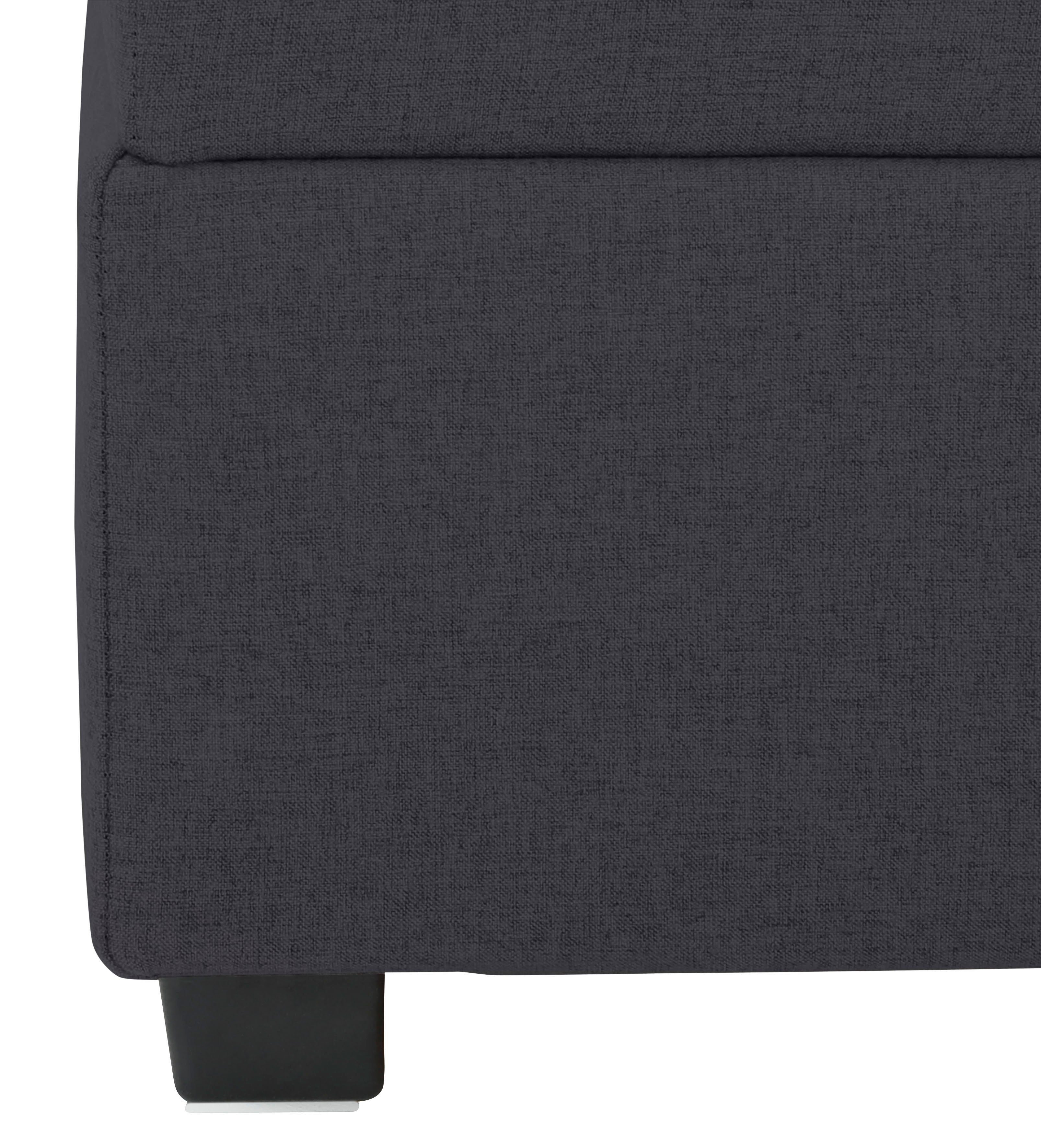 Lüttenhütt Boxspring Mieke incl. bedkist en topmatras, bekleding geïmpregneerd, 2 breedtes