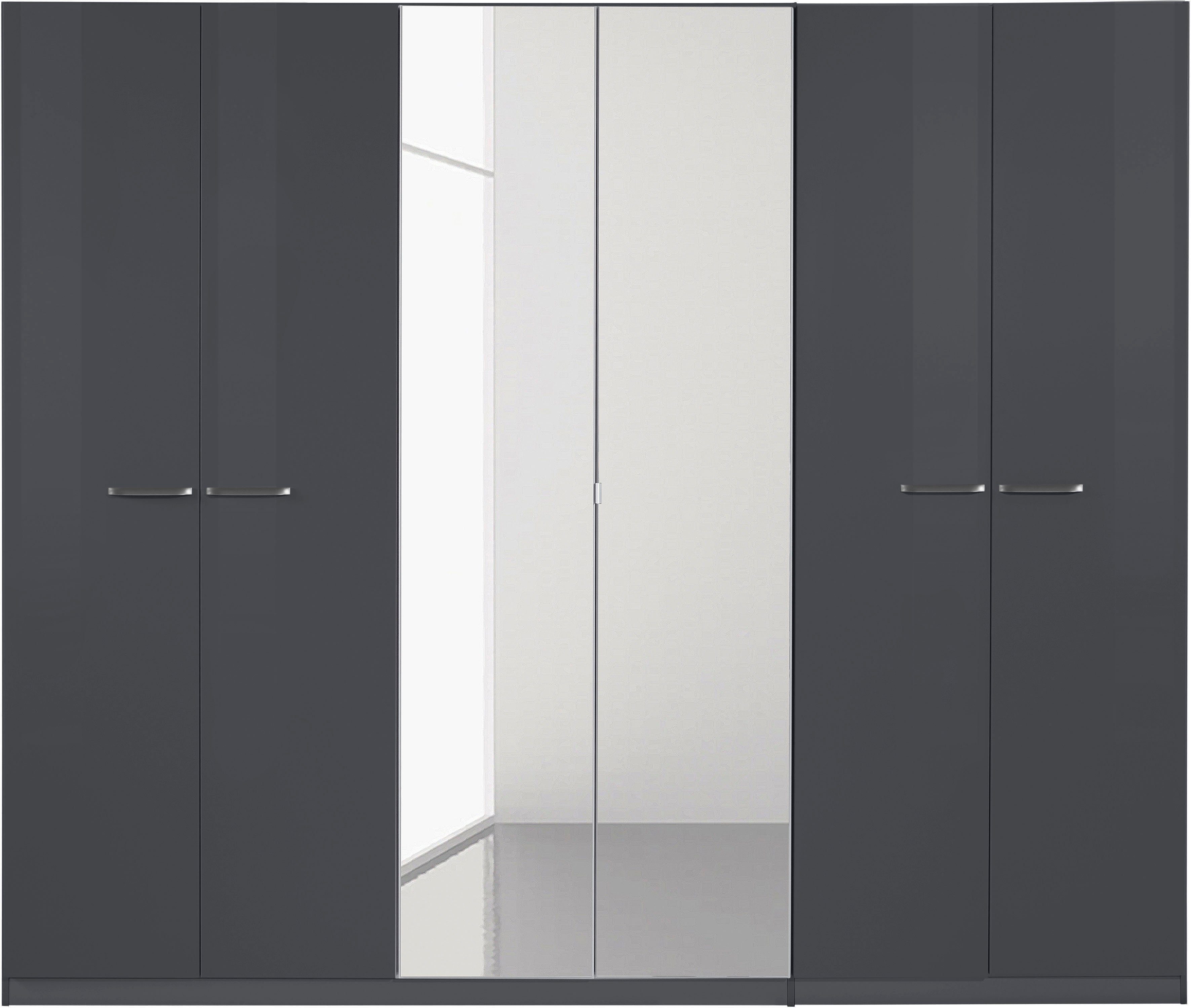 rauch Draaideurkast Kledingkast kast garderobe TOPSELLER OTELI incl. binnenindeling met 3 binnenlades extra planken optioneel met spiegel made in germany