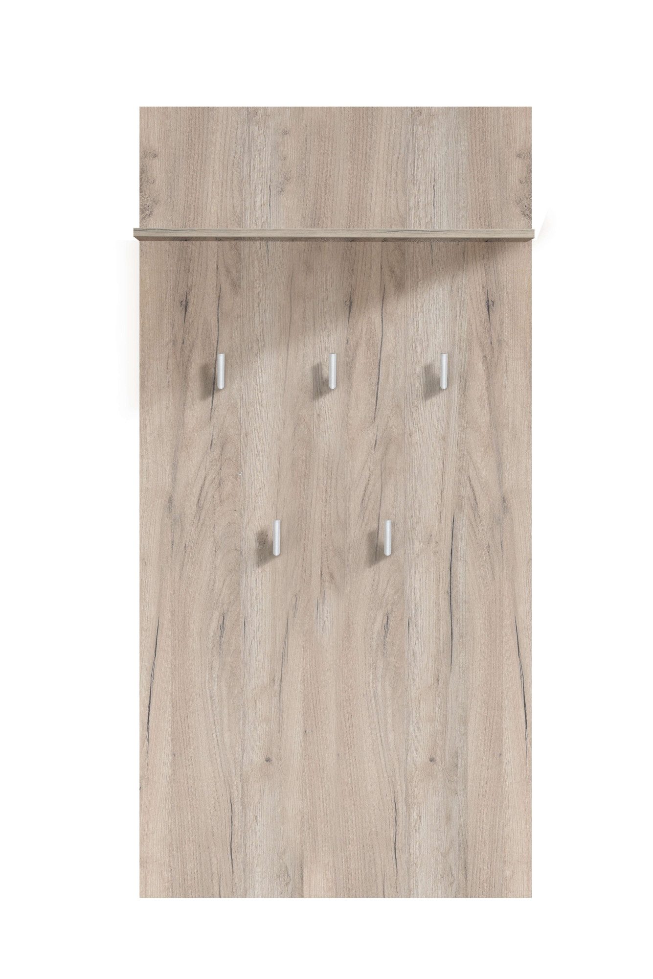 INOSIGN Halmeubelset Como incl. schoenenkast, zitbank, garderobe paneel en spiegel (4-delig) wandkapstokken wit