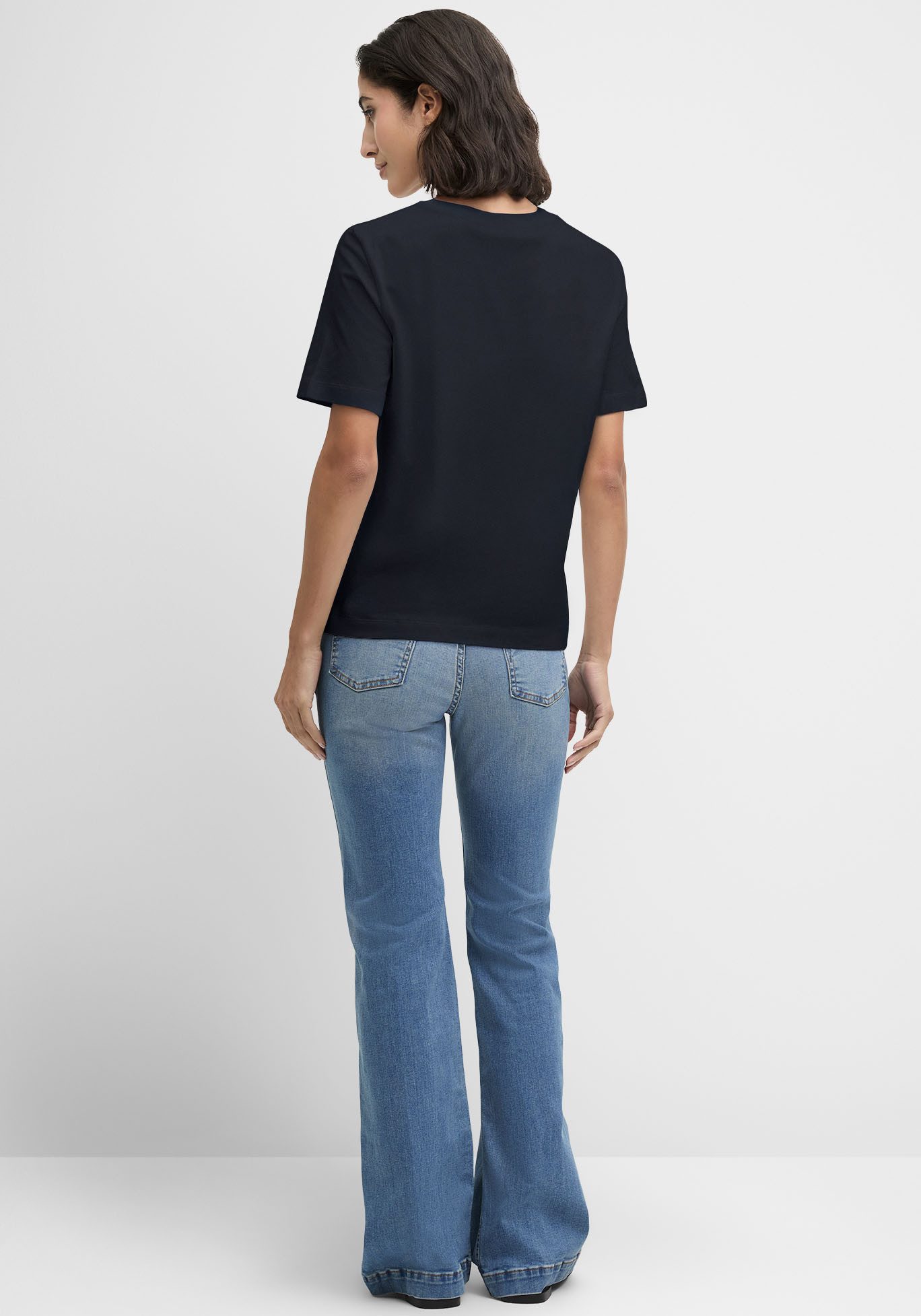 Cinque T-shirt CITANA met een ronde hals