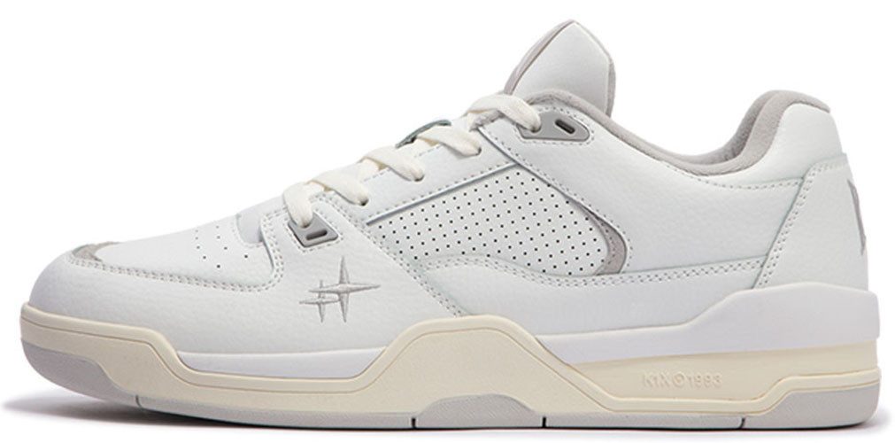 K1X Sneakers Glide Gk Prm white/lt. grey Basketbal geïnspireerd ontwerp