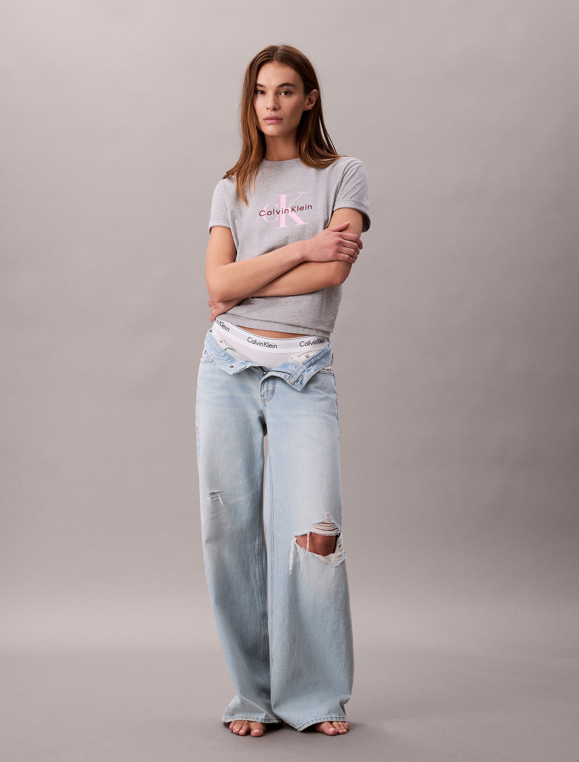 Calvin Klein T-shirt HERO SS CLASSIC MONOLOGO CNECK T