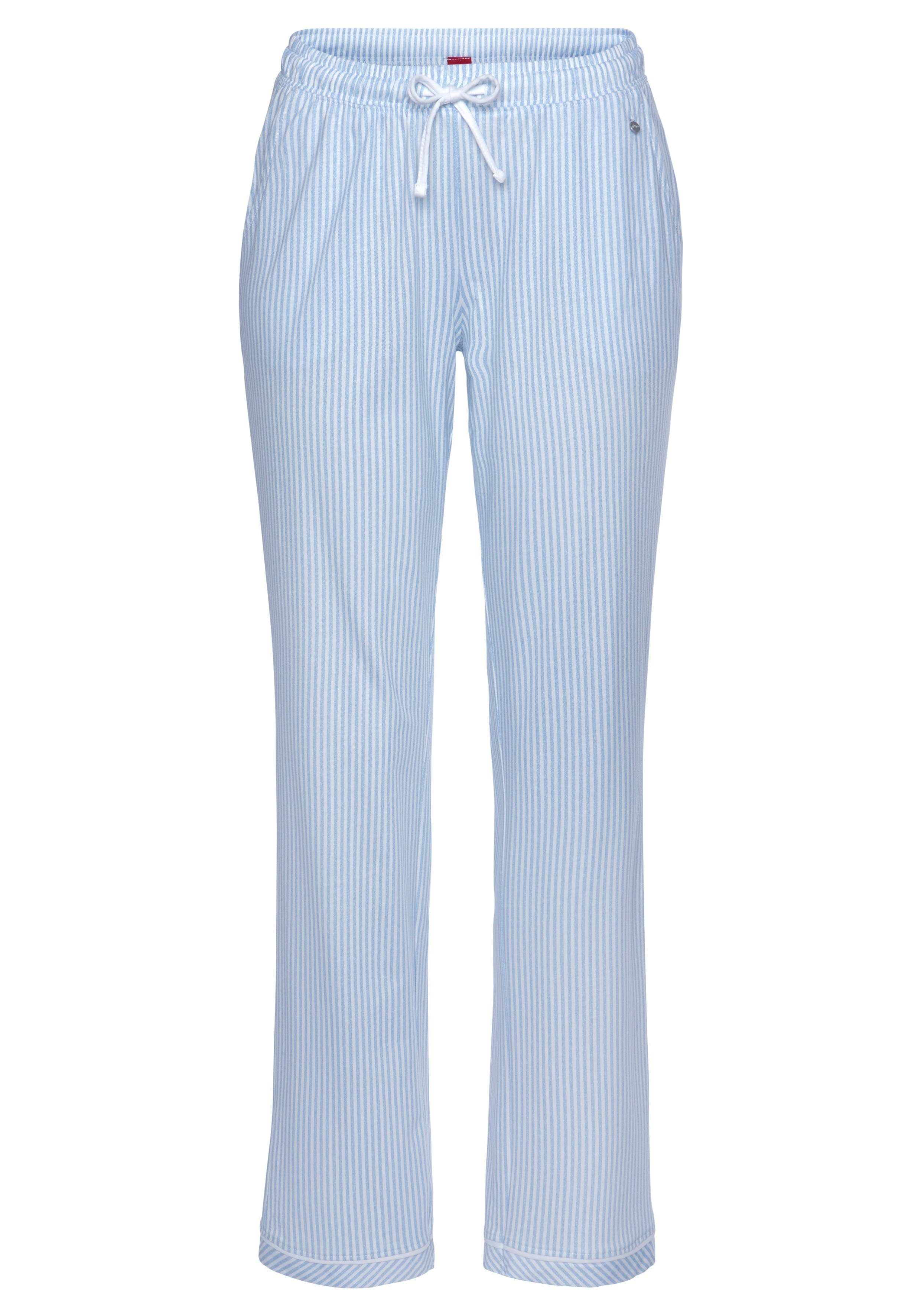 s.Oliver RED LABEL Beachwear Pyjamabroek met steekzakken opzij