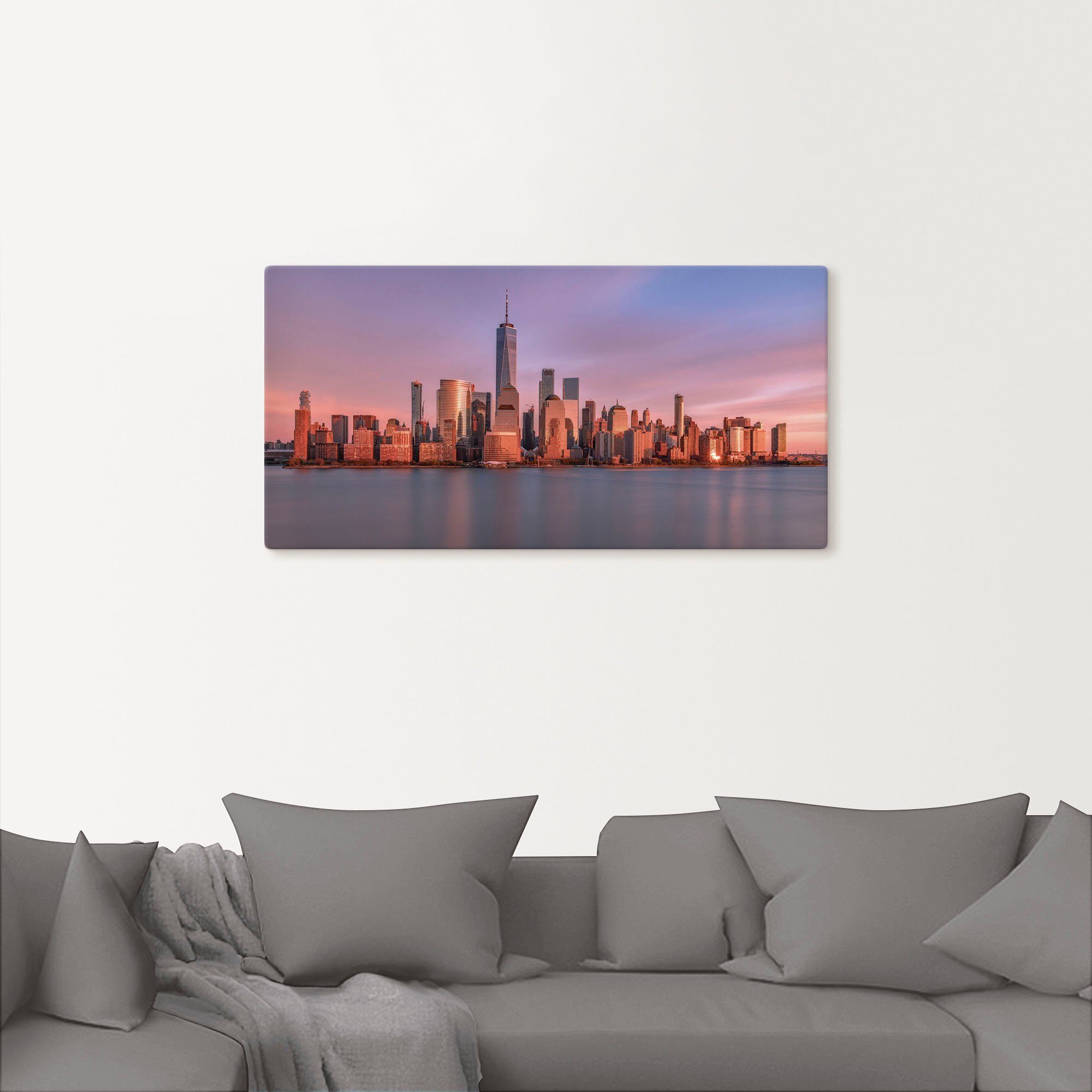 Artland Artprint New York City als artprint op linnen, poster in verschillende formaten maten