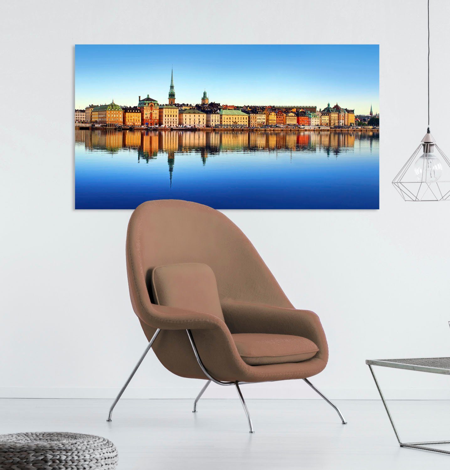 queence Artprint op acrylglas Skyline Fine Art-print in galeriekwaliteit