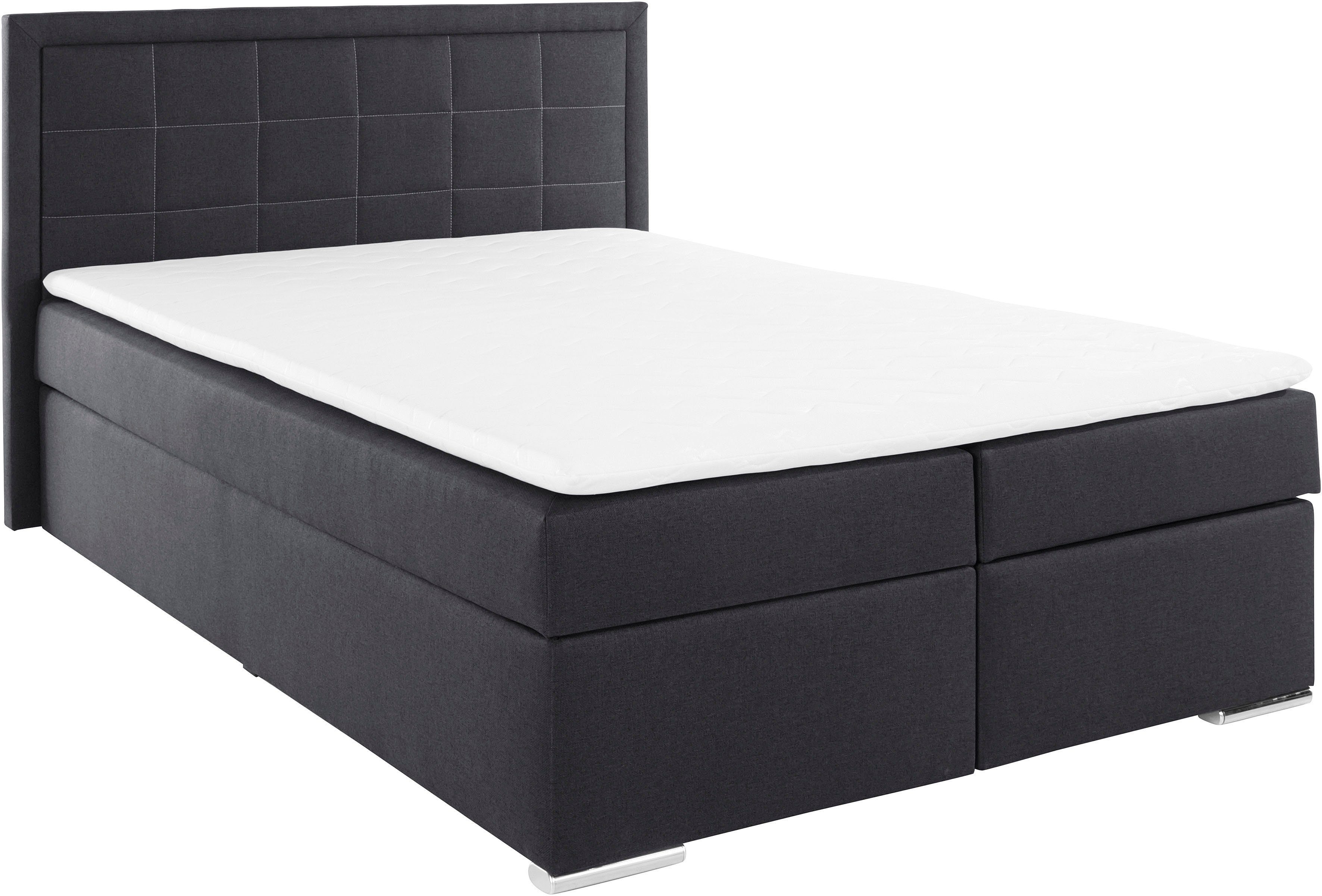 COLLECTION AB Boxspring "Athena", OTTOs keuze, topseller optioneel met bedlade inclusief topper bij uitvoering met matras, in hardheden h2, h3, h4
