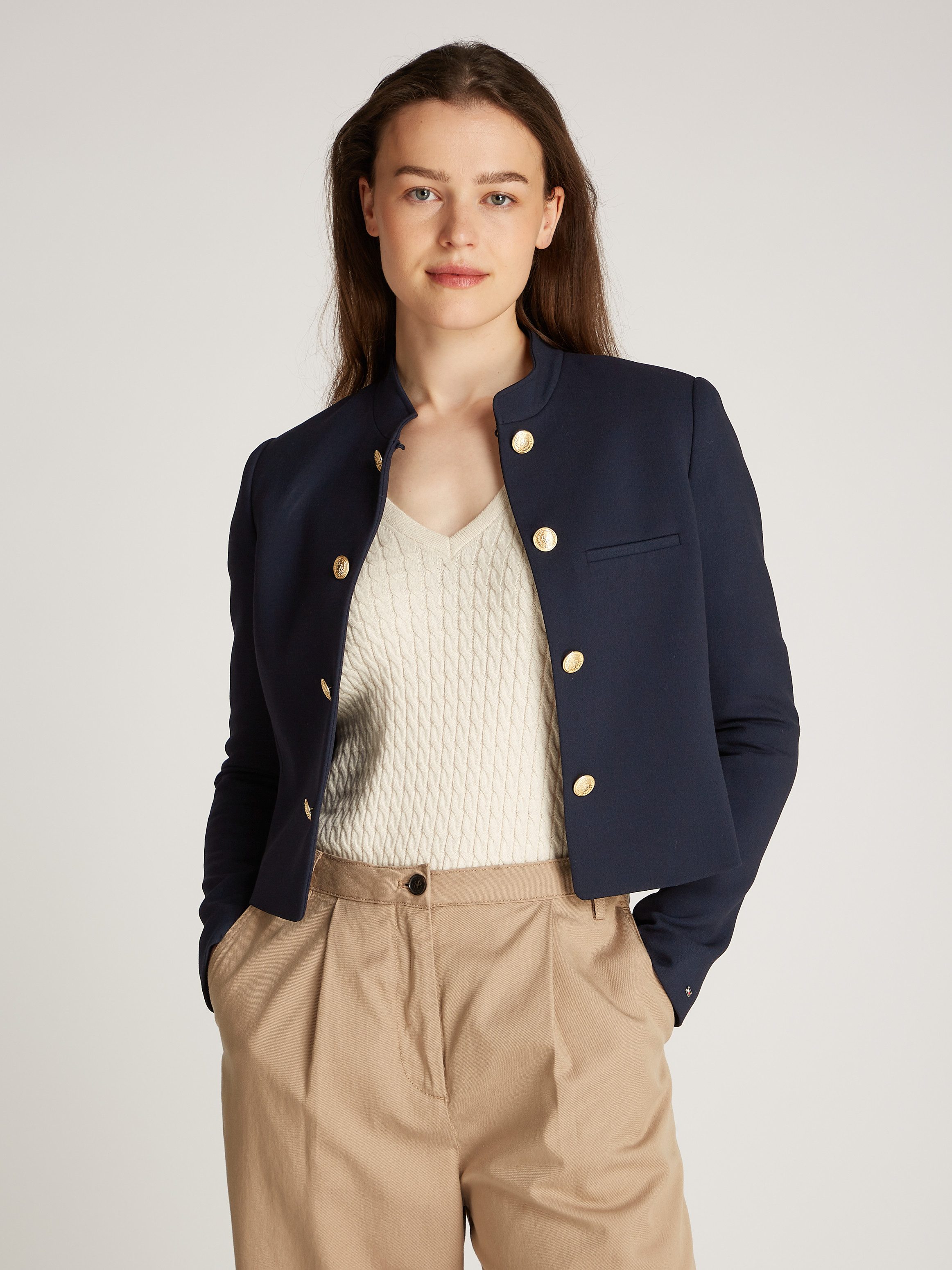 Tommy Hilfiger Korte blazer PUNTO SHORT SB BLAZER JACKET