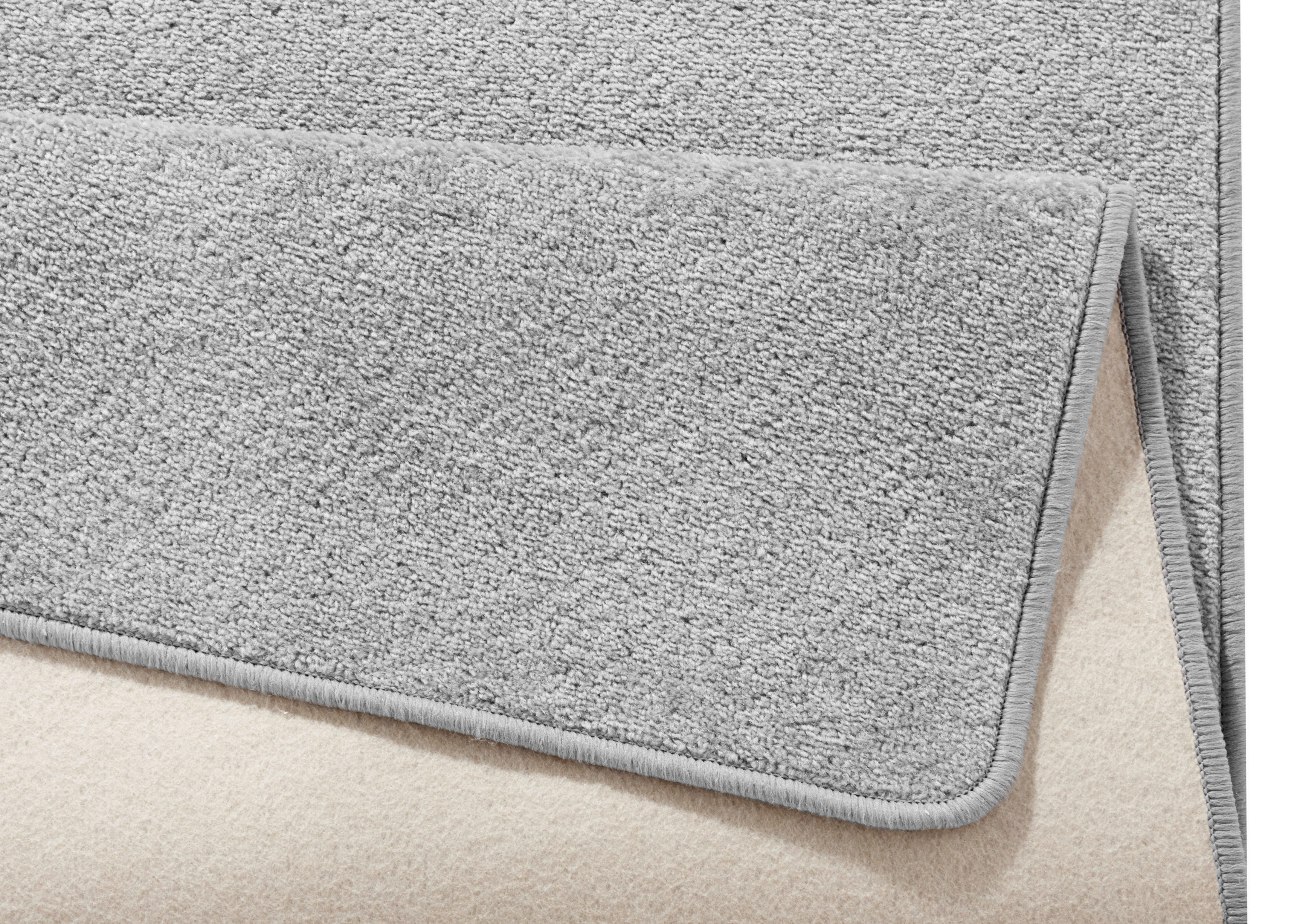 HANSE Home Vloerkleed Fancy Kortpolig, loper, effen, geketteld, woonkamer, slaapkamer, eetkamer