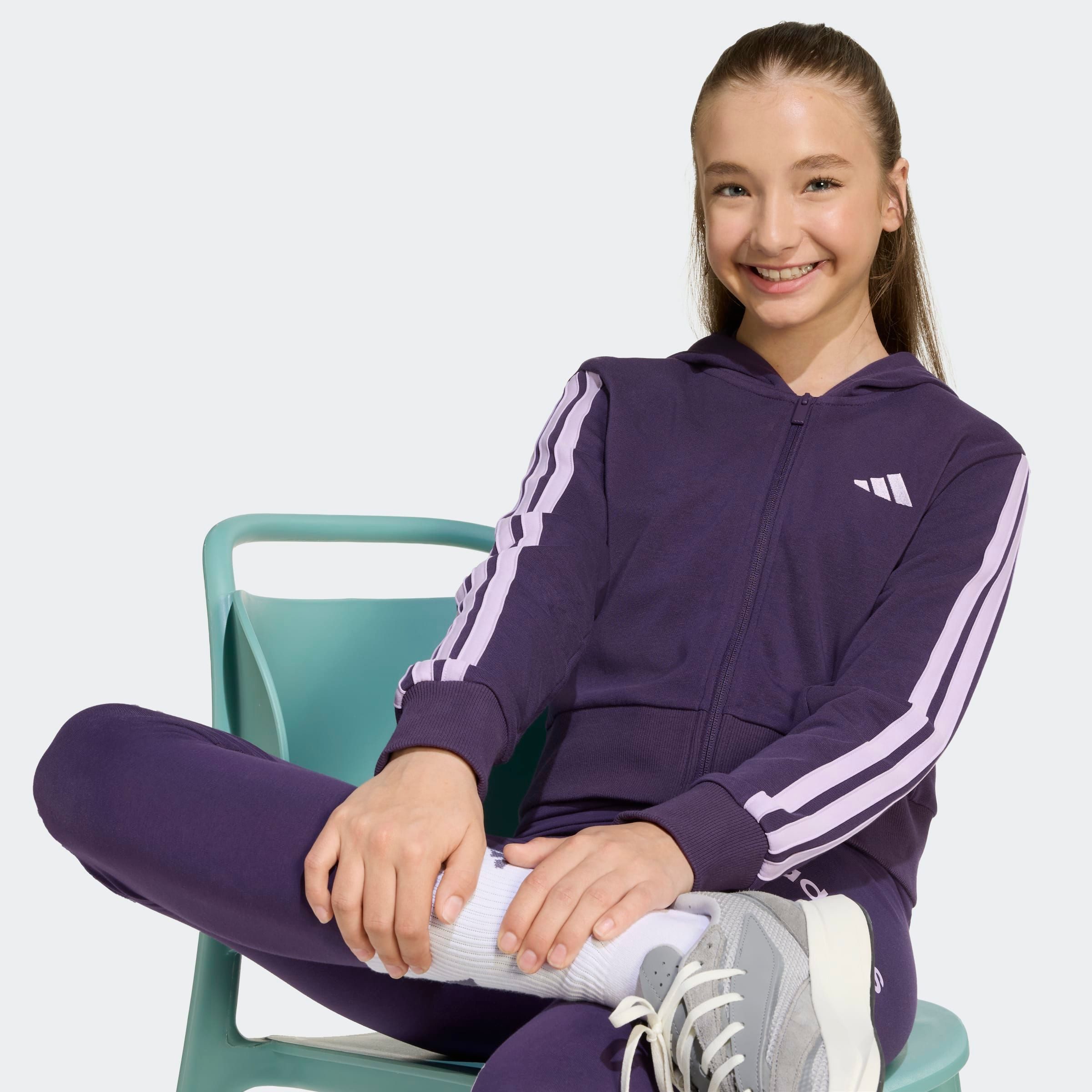 adidas Sportswear Hoodie JG 3S FT FZ CRO