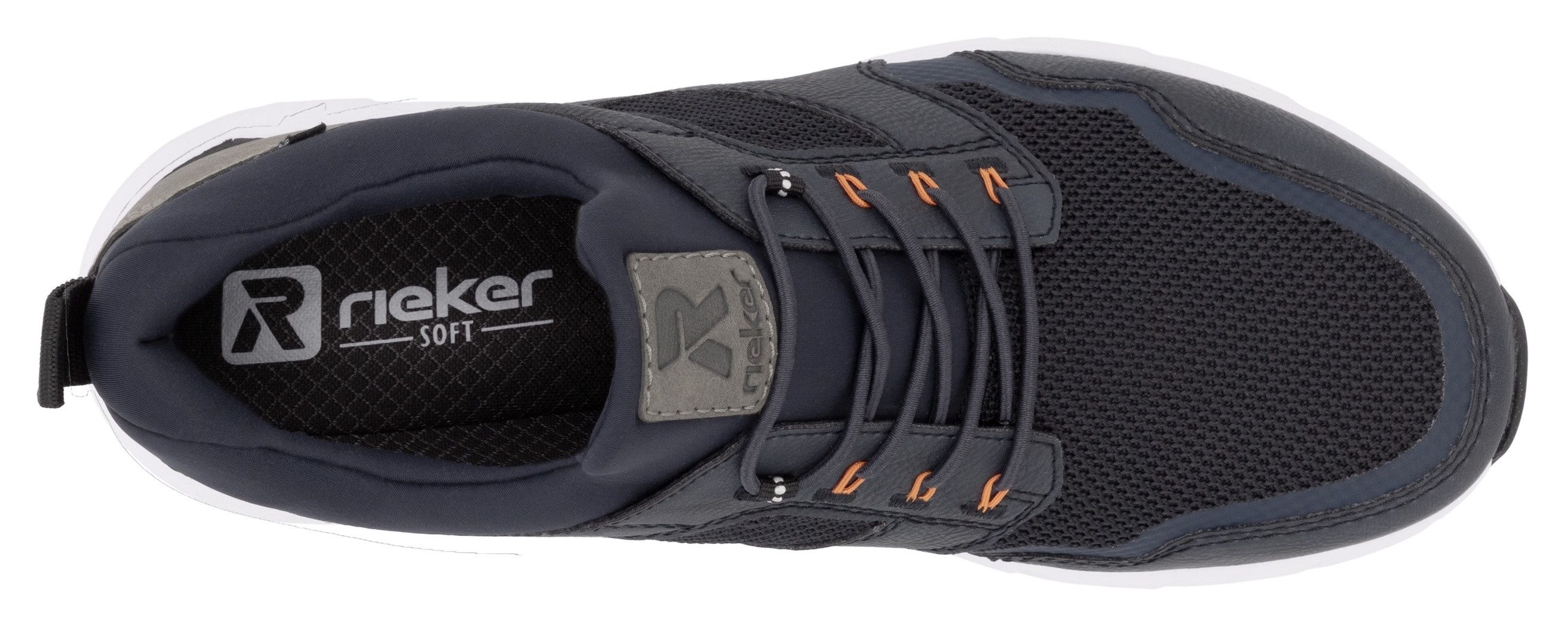 RIEKER Sport Slip-on sneakers uit de nieuwe christoph kramer collectie, met memocup binnenzool