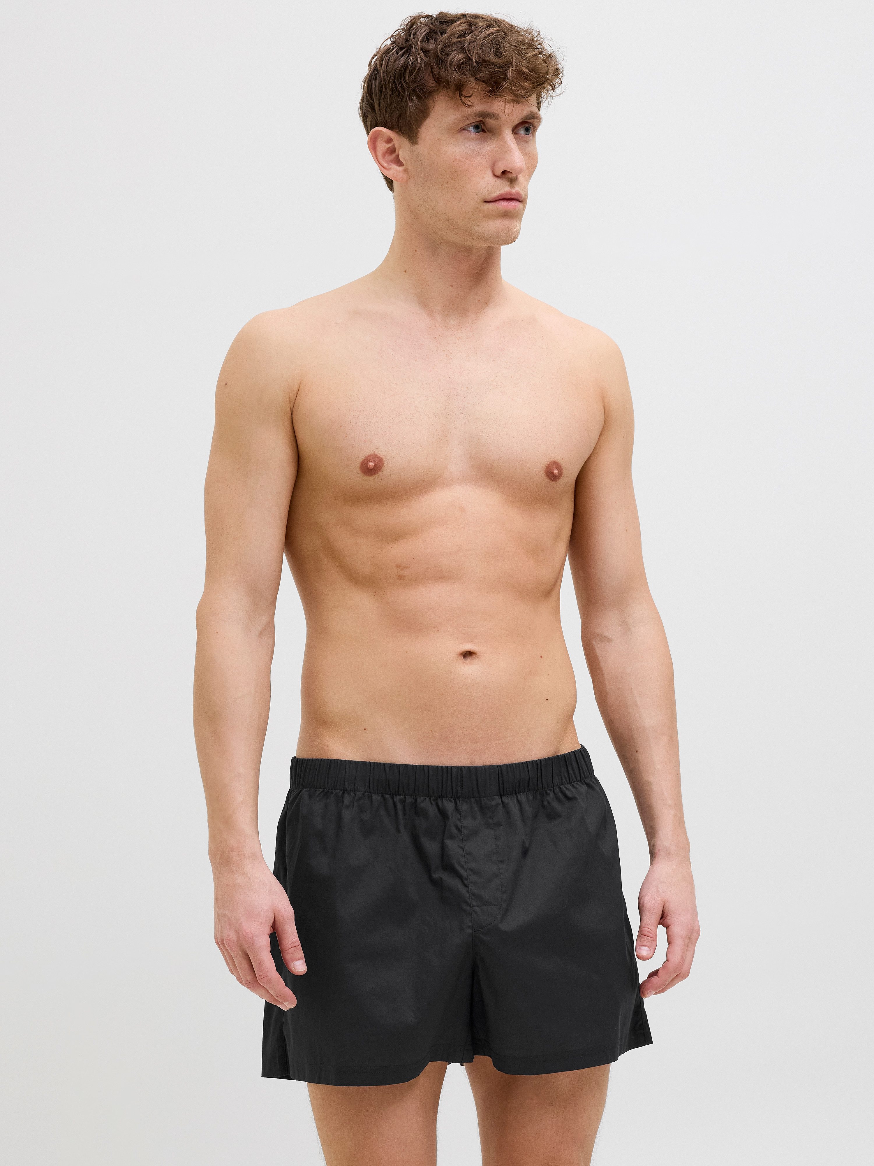 Jack & Jones Boxershort JACMILANO WOVEN BOXERS 3 PACK NOOS (set, 3 stuks)