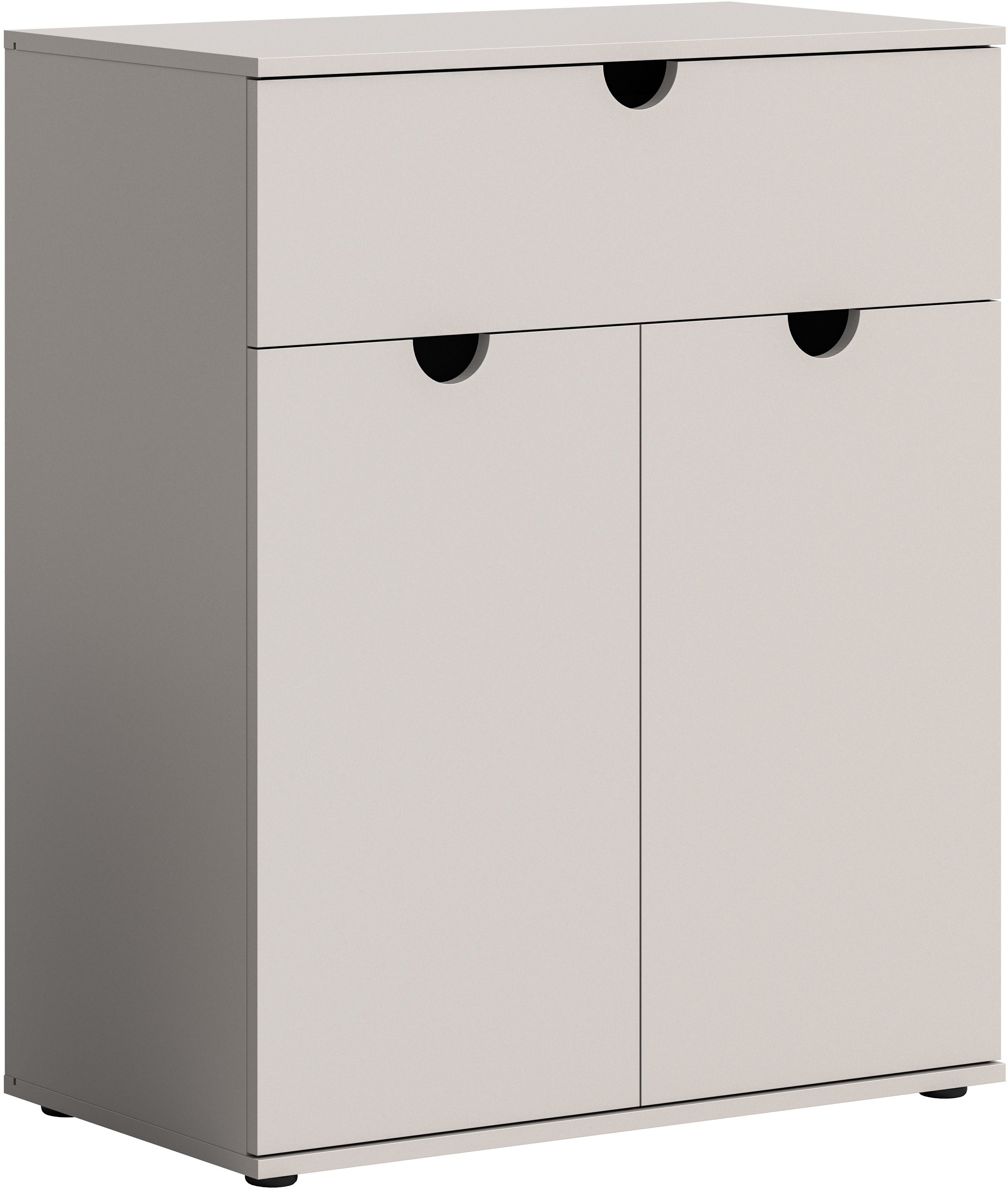 INOSIGN Schoenenkast Mataro, breedte 80 cm, 2 deuren, 1 lade, 2 vakken Commode, schoenenkast, hal kast, dressoir, sideboard