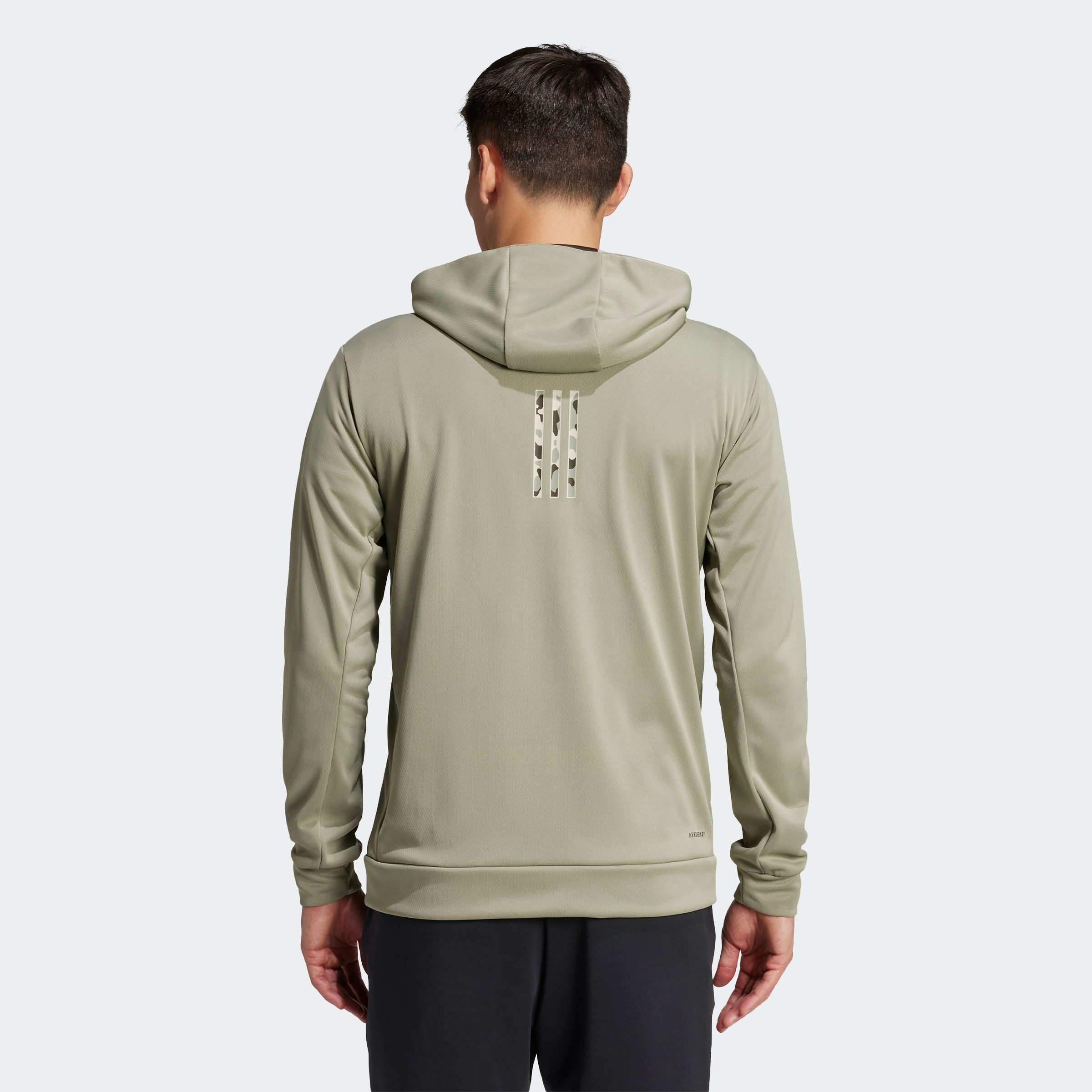 adidas Performance Capuchonsweatvest CAMO FZ HD (1-delig)