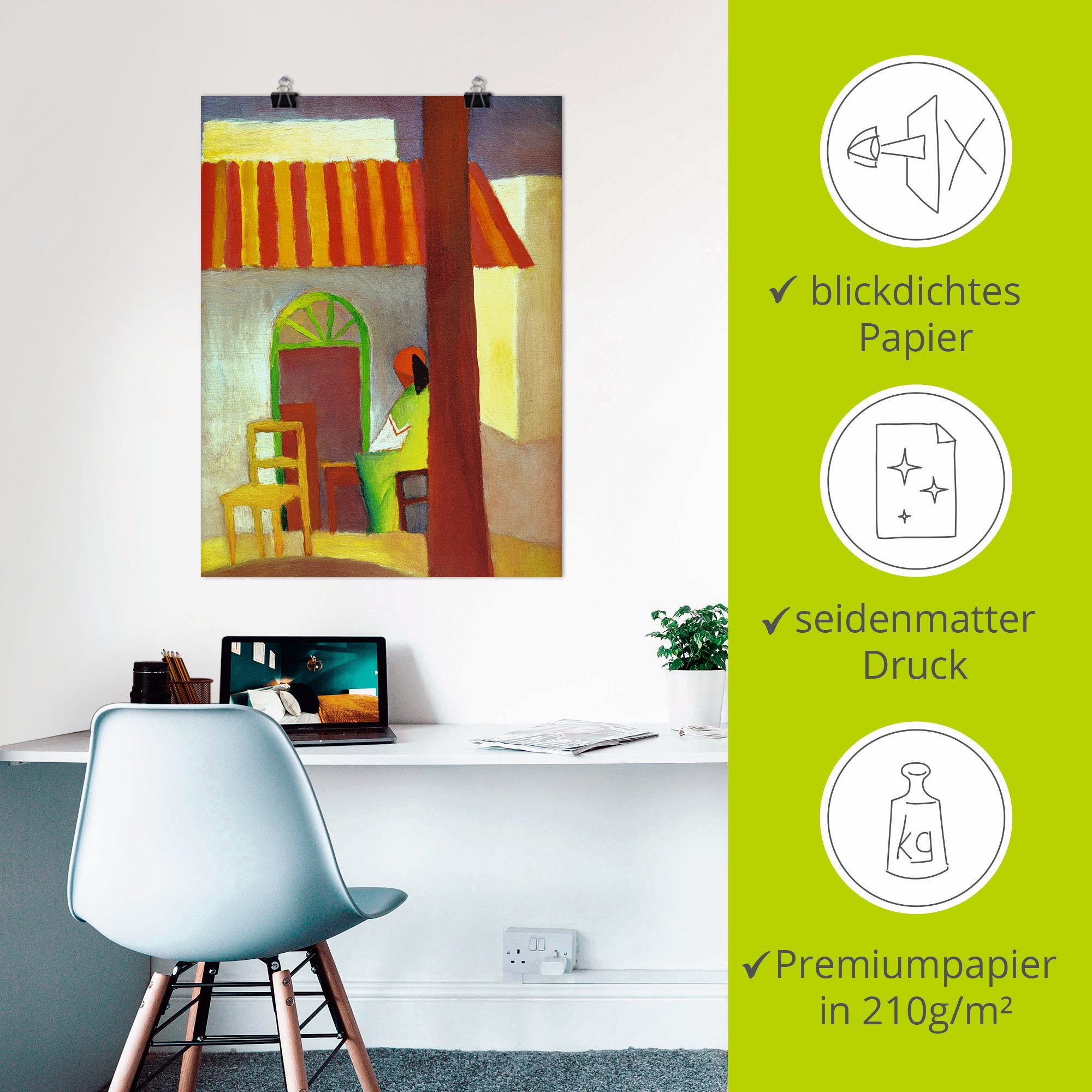 Artland Artprint Turks café I als artprint op linnen, muursticker of poster in verschillende maten