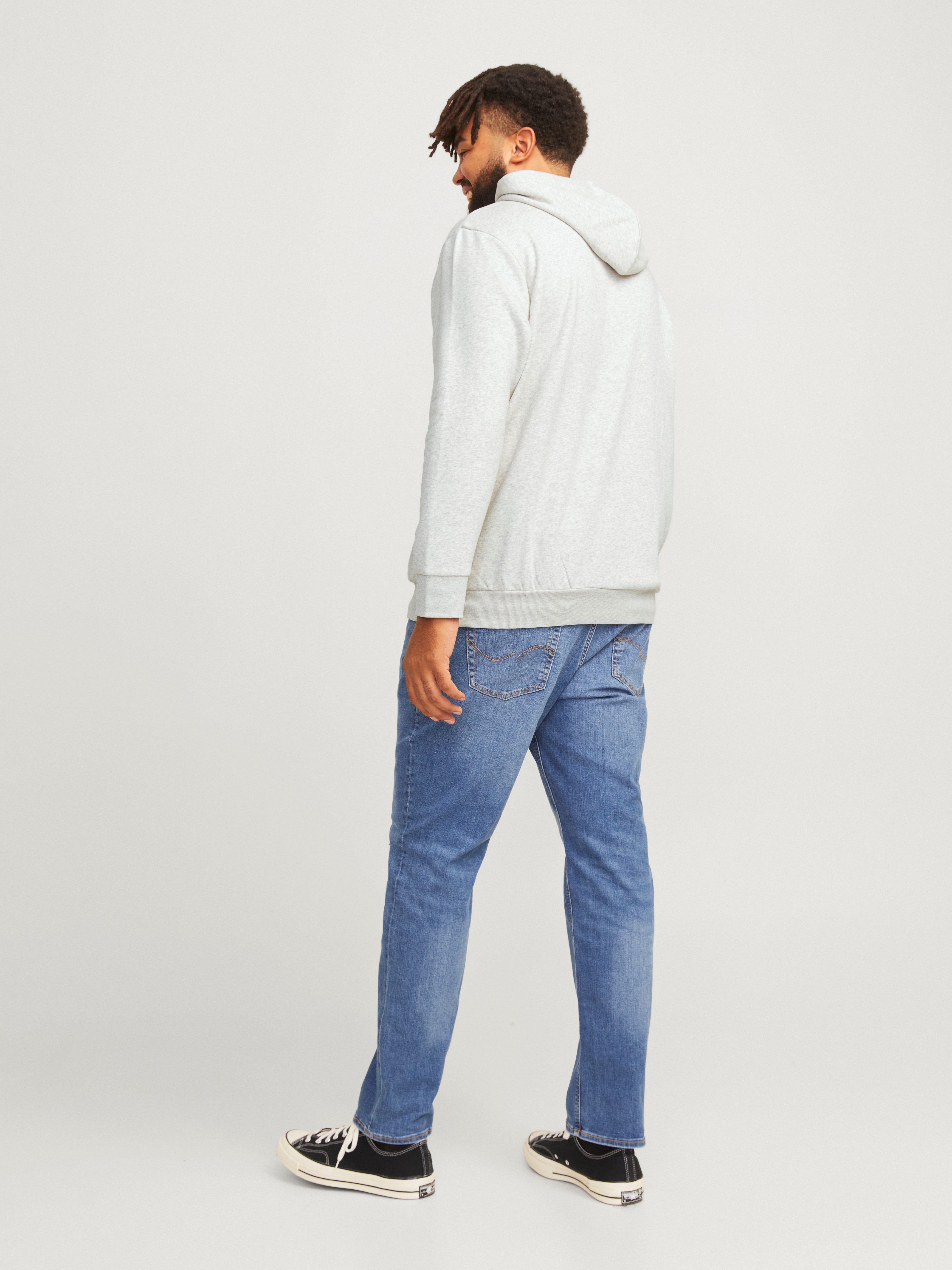 Jack & Jones PlusSize Hoodie JJELOGO SWEAT HOOD 2 COL 24/25 NOOS PLS