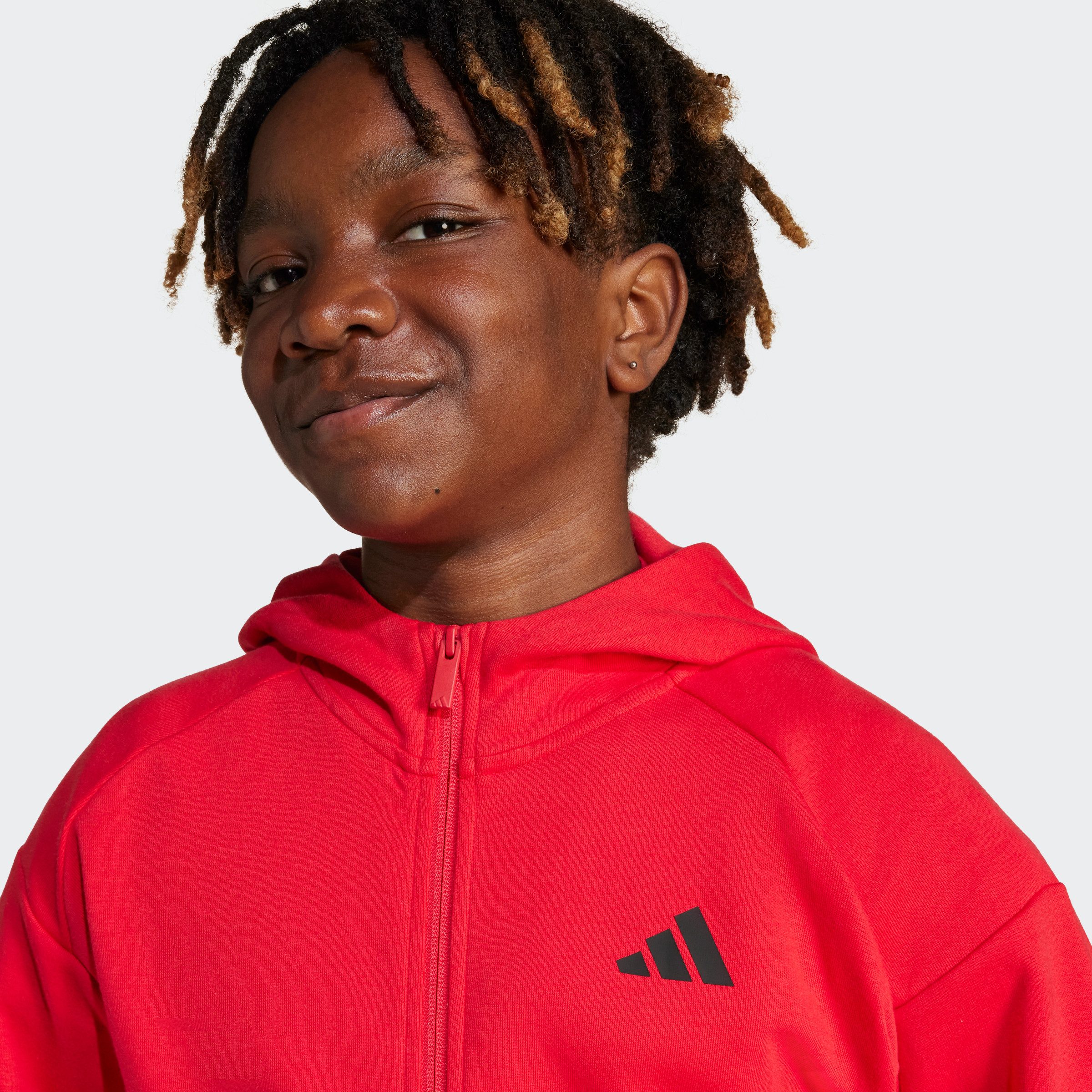 adidas Sportswear Hoodie J FI 3S FZ HD