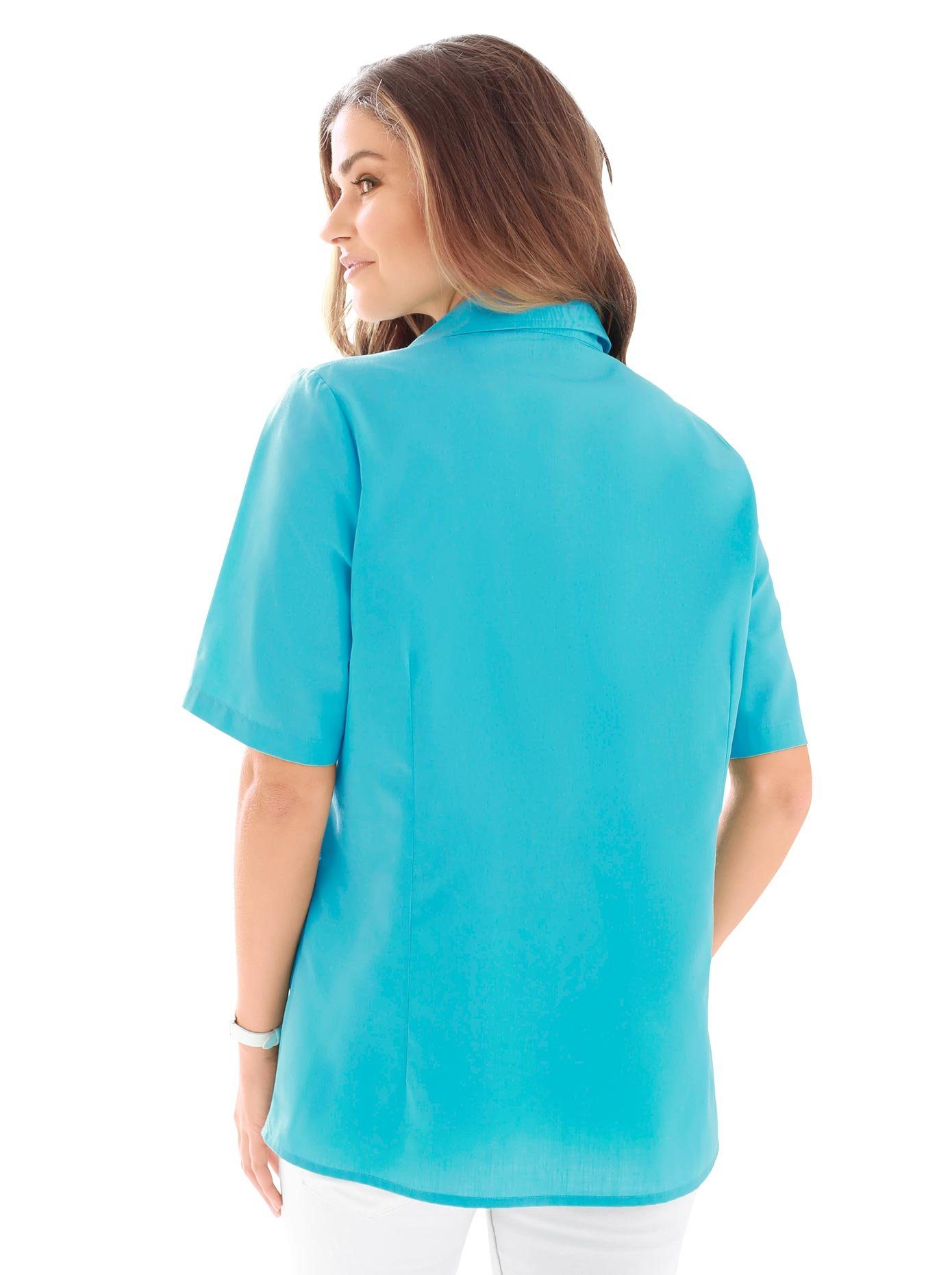 Classic Basics Blouse met korte mouwen